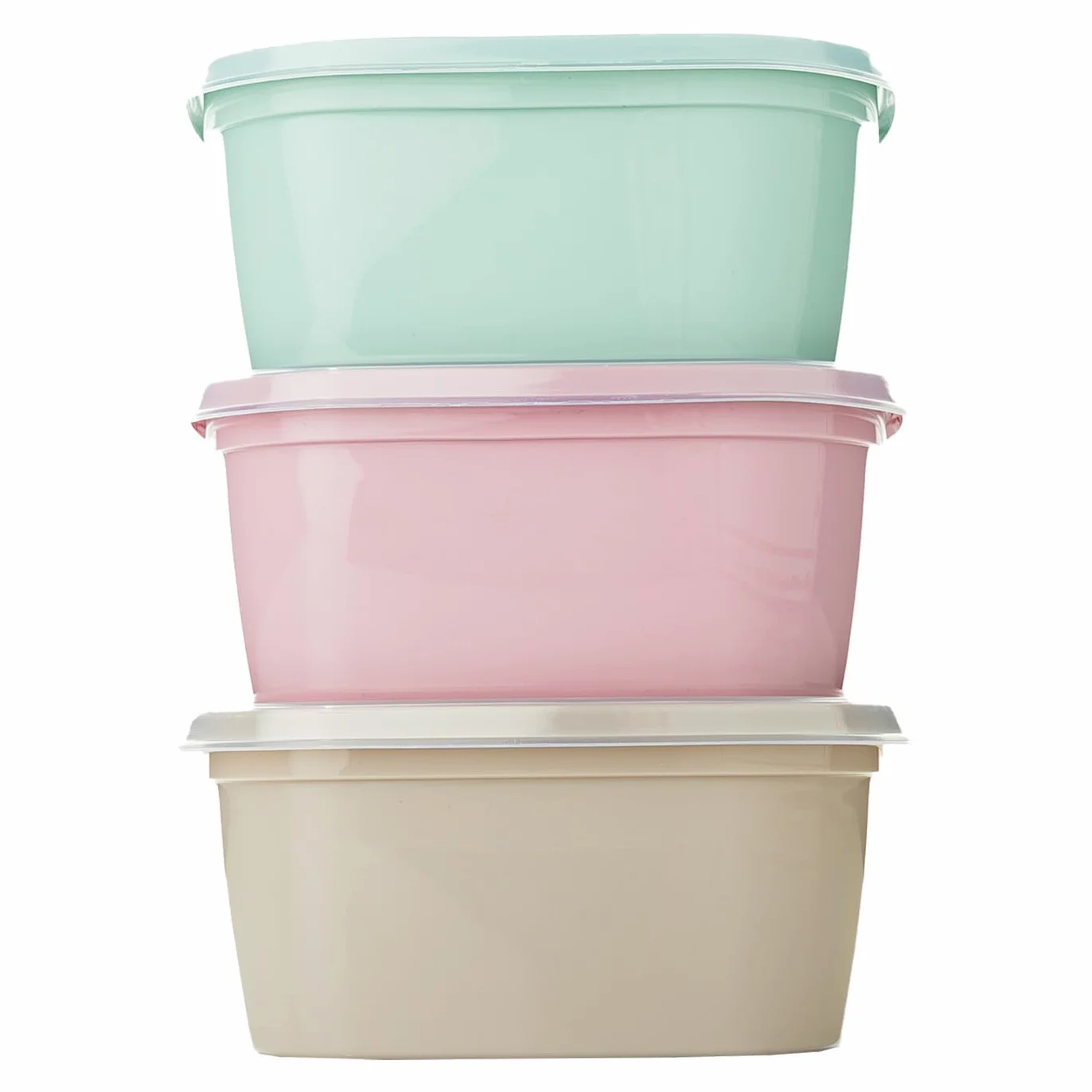 Pojemniki do przechowywania żywności 1L | Zestaw 12 | Plastikowe pojemniki na żywność | Bez BPA | Pojemnik na kuchenkę mikrofalową, zmywarkę, zamrażarkę | Z pokrywką