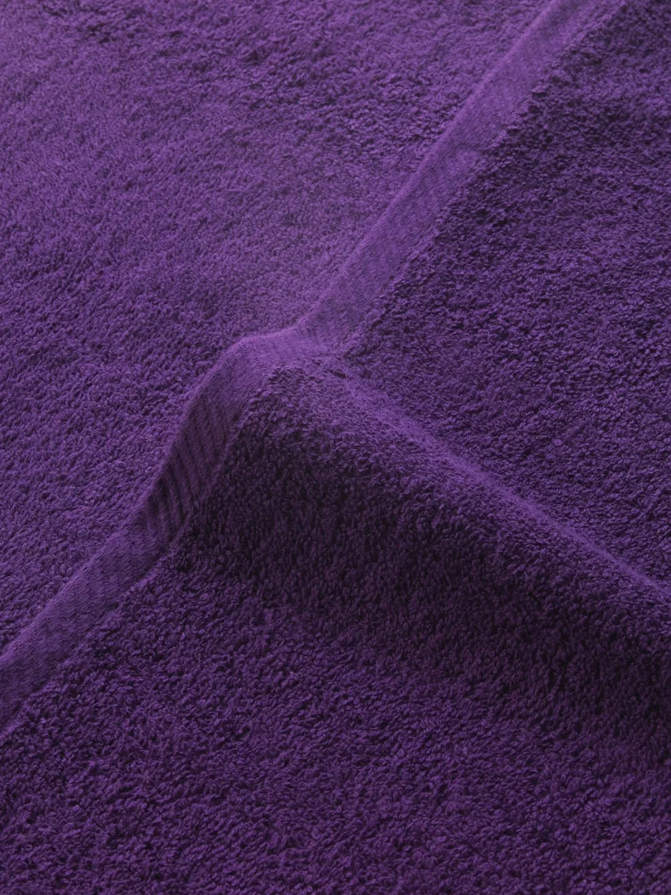 Top Towel - Plus - Duże ręczniki kąpielowe - Ręczniki kąpielowe - 2 ręczniki kąpielowe - 70 x 140 cm - 100% bawełna - Fioletowy