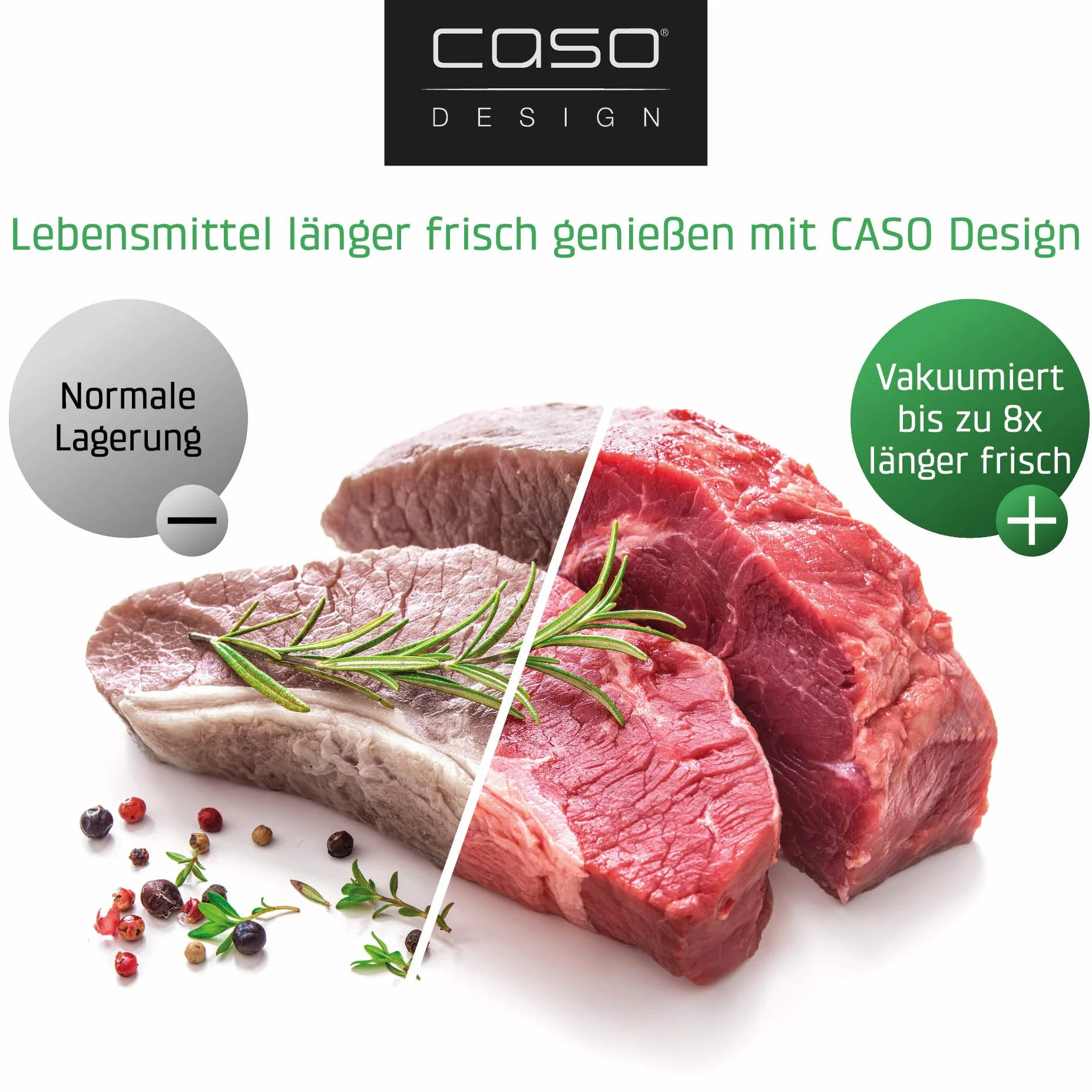 Caso Uszczelniacz próżniowy GourmetVac 280 srebrny (1385)