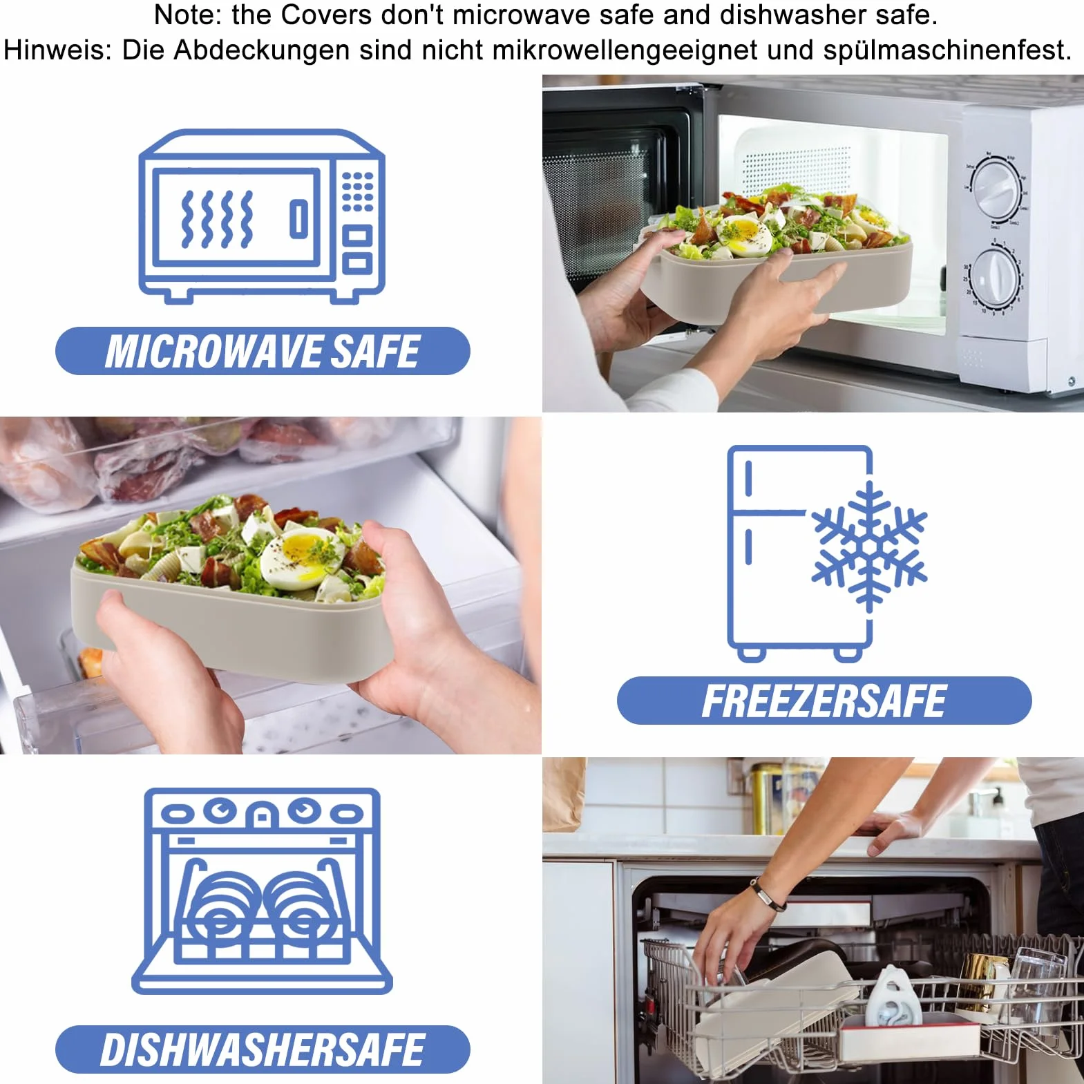 Pudełko na lunch premium 3-warstwowe pudełko na lunch Bento dla dorosłych do pracy, pudełko na lunch 2200 ml, ze sztućcami i 3 przegródkami, regulowane, szczelne, nie zawiera BPA, można używać