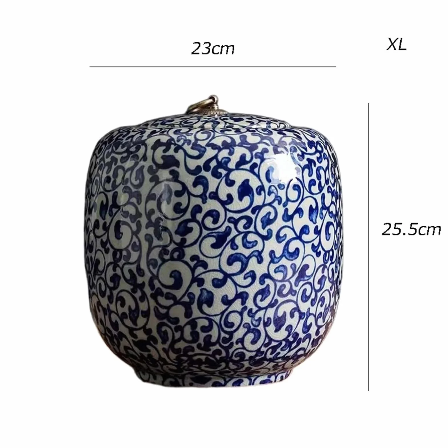 Puszki na herbatę Chiński pojemnik na herbatę ceramiczny słoik uszczelniający gospodarstwa domowego duży magazyn do przechowywania herbaty Retro luźna herbata liściasta uniwersalny słoik Słoiki do prz