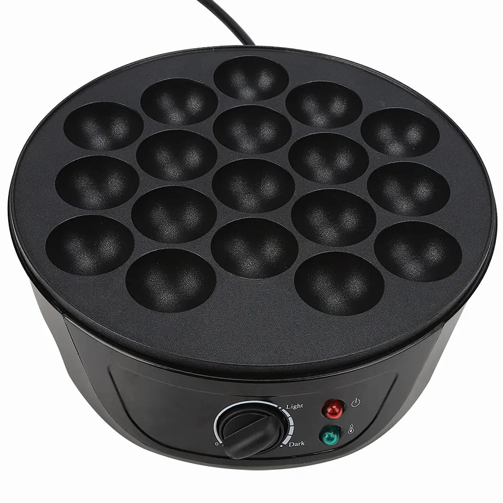 Takoyaki Maker, Domowa Maszyna Takoyaki Patelnie do Ciasta na Takoyaki Octopus Balls, Mini Pancakes Maker Elektryczna Blacha do Pieczenia Maszyna śniadaniowa Elektryczny Grill