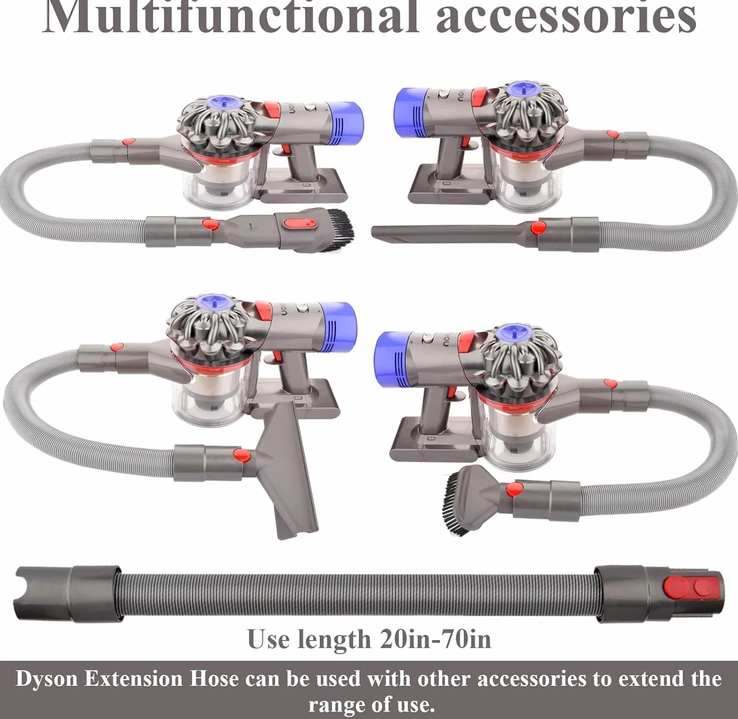 Zestaw akcesoriów do odkurzaczy Dyson V7 V8 V10 V11 V15