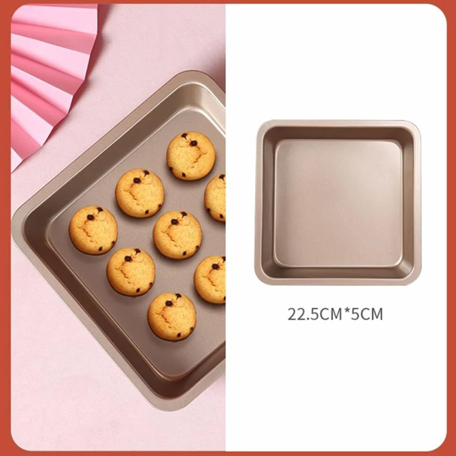 Przybory kuchenne Forma do pieczenia ciasta 7-częściowy zestaw, Przybory kuchenne, Ciasto Chleb Tosty Muffin Babeczka Nieprzywierająca Forma DIY Nieprzywierająca