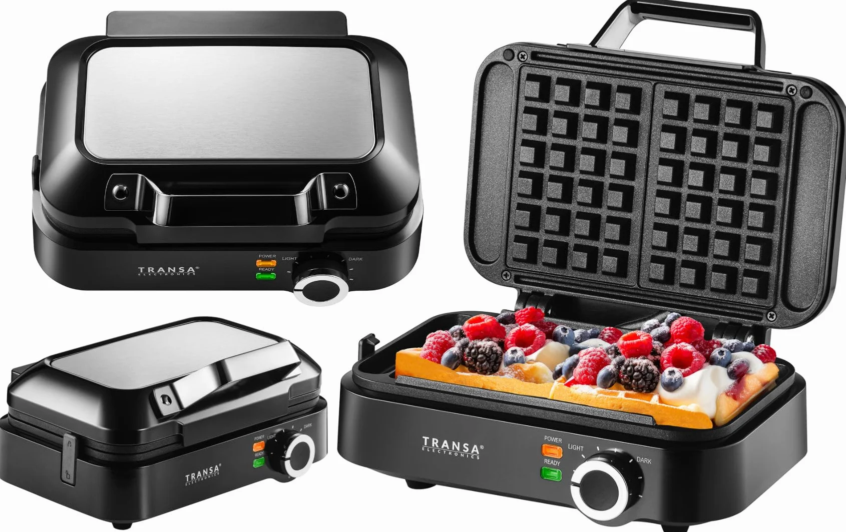 Gofrownica na 2 gofry 1500W