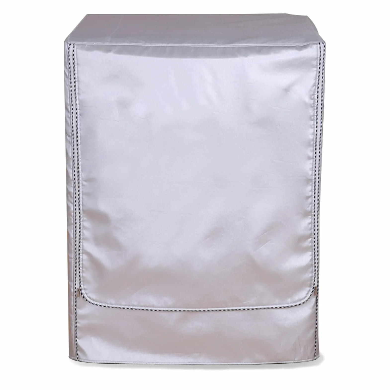 Pokrowiec na pralkę, pyłoszczelny, ładowany od przodu, do pralki, suszenia, wodoszczelny, zamek błyskawiczny Silver Edge (L : 51-57 X 60 X 85 cm)