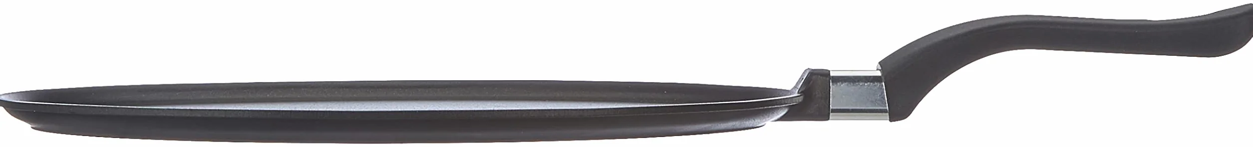 Home Granchef patelnia do naleśników z powłoką zapobiegającą przywieraniu, z uchwytem, aluminium, czarna, 32 cm