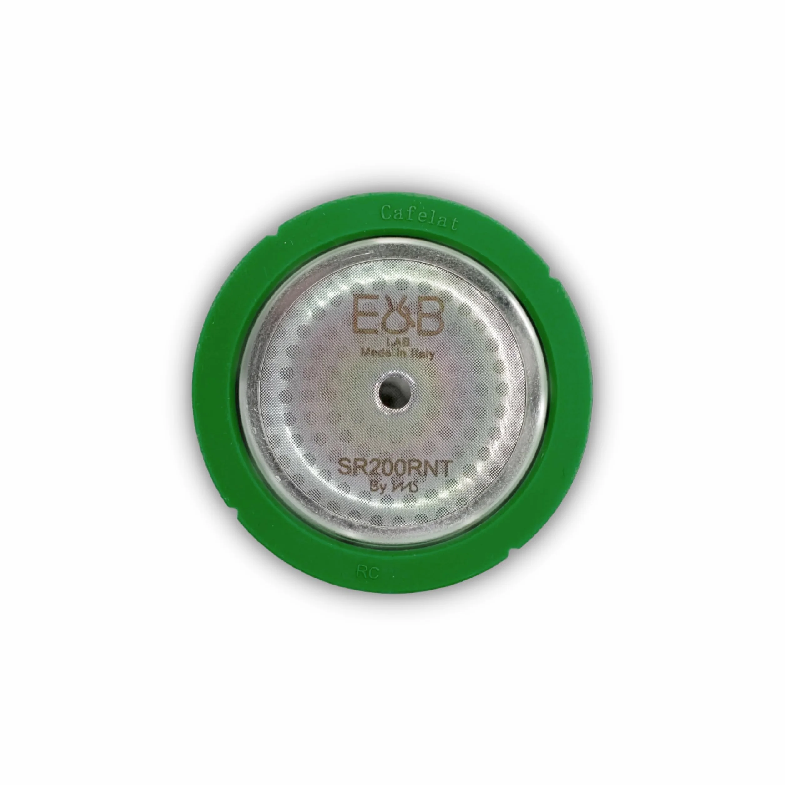 Niestandardowy zestaw tuningowy do ekspresów do kawy Rancilio Silvia. Wzmocniony ekran IMS Nanotech SRT200NT, uszczelka Cafelat - zielona, płaska śruba.