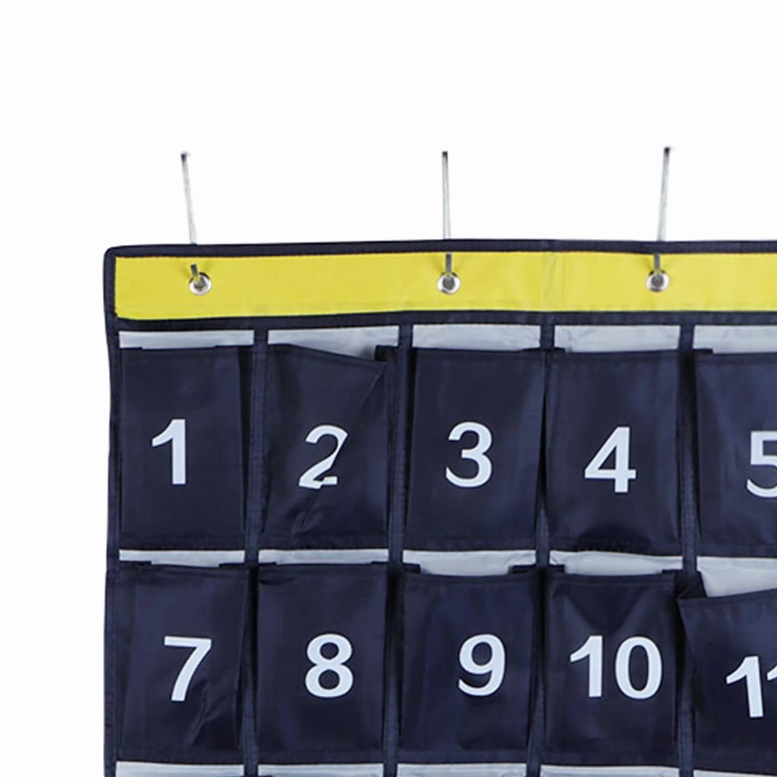 30 Kieszeni Wisząca Torba Do Przechowywania Na ścianie, Wiszący Organizer Do Przechowywania Z Tkaniny Oxford Z Numerami, Kieszeń Na ścianę Torba Do Przechowywania Telefonu Na Telefon Komórkowy