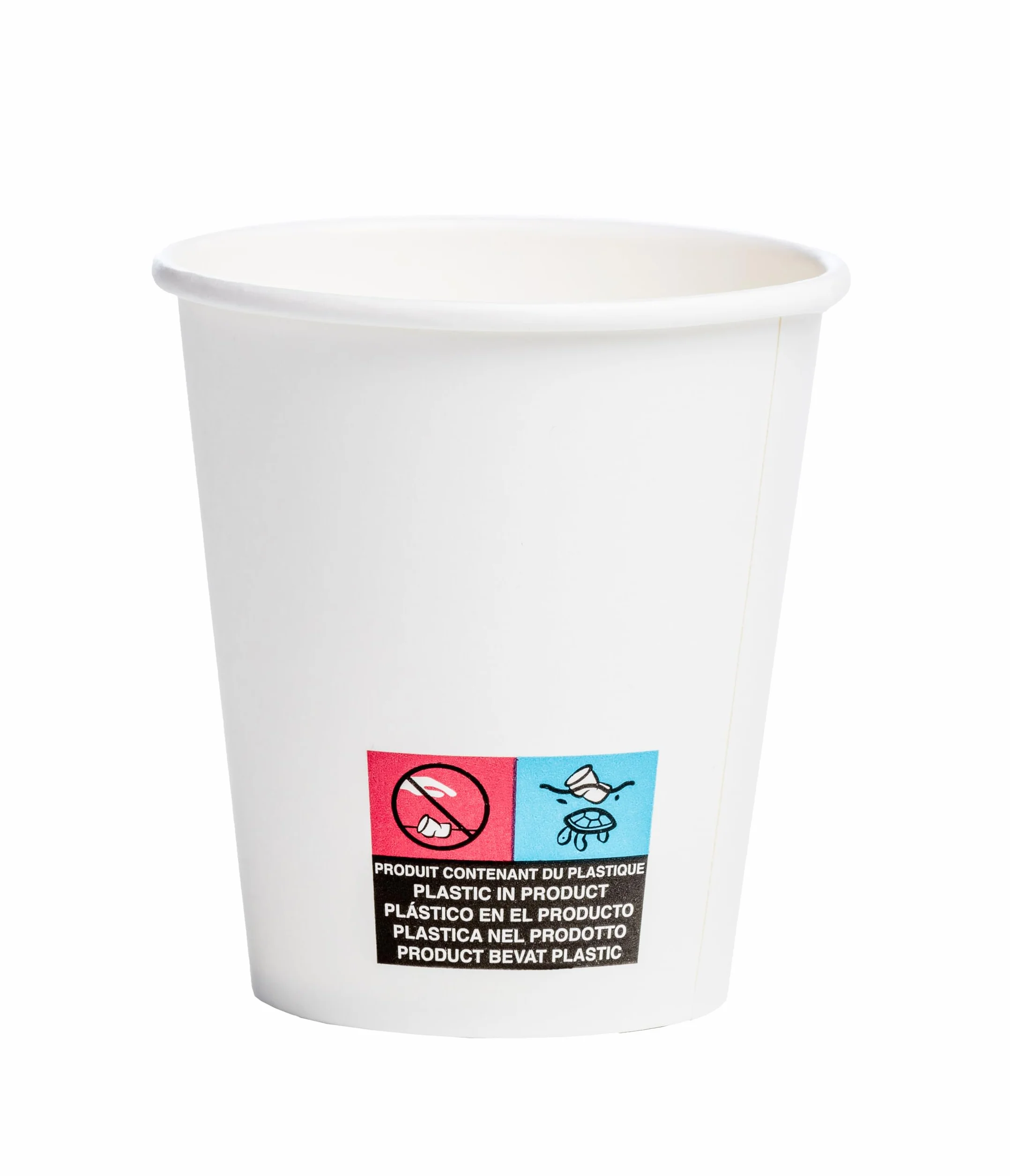 100 białe kubki papierowe 200ml, biodegradowalne i kompostowalne, kubki jednorazowe papierowe na gorące i zimne napoje, wodę, herbatę, urodziny, koktajle, gin-tonic, kawę, białe filiżanki
