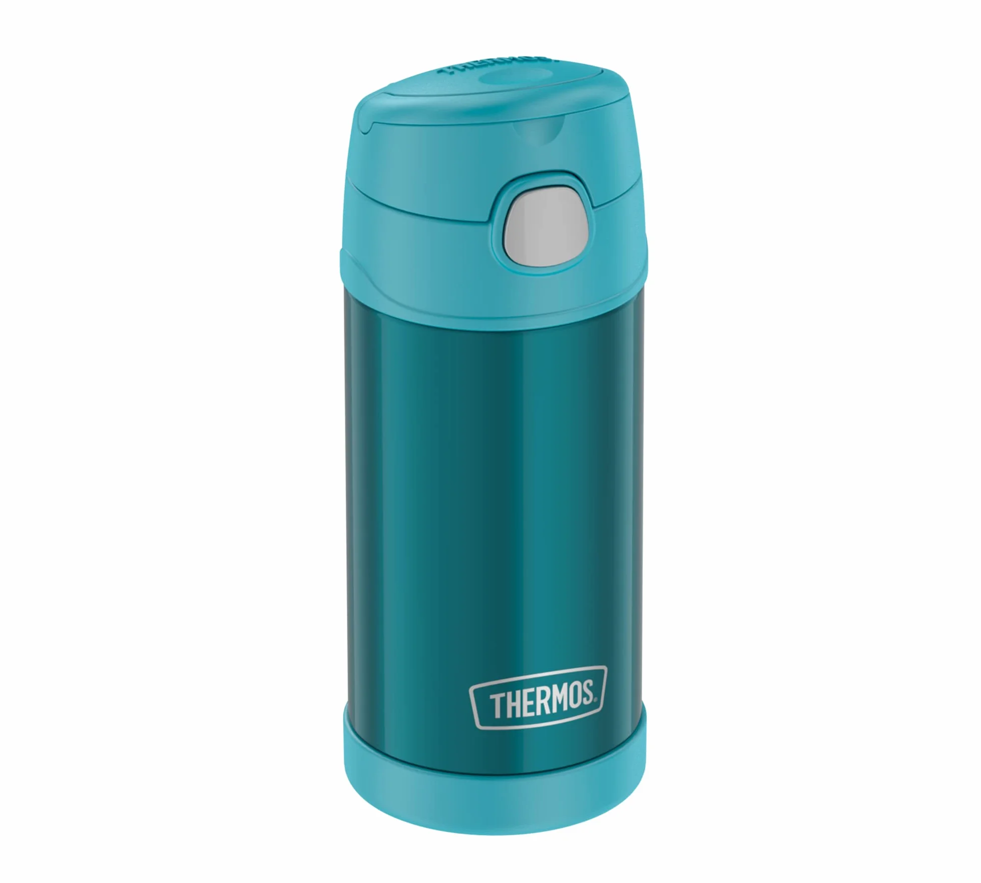 THERMOS Funtainer Straw Bottle 0,35 l termos dla dzieci ocean teal szczelny 12 h