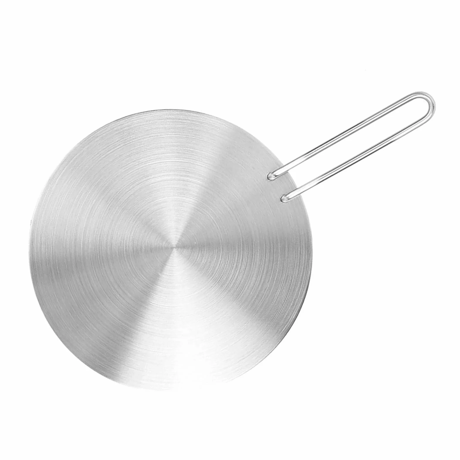 Płyta dyfuzora ciepła ze stali nierdzewnej 22 cm — adapter indukcyjny do płyt gazowych i elektrycznych (24cm)