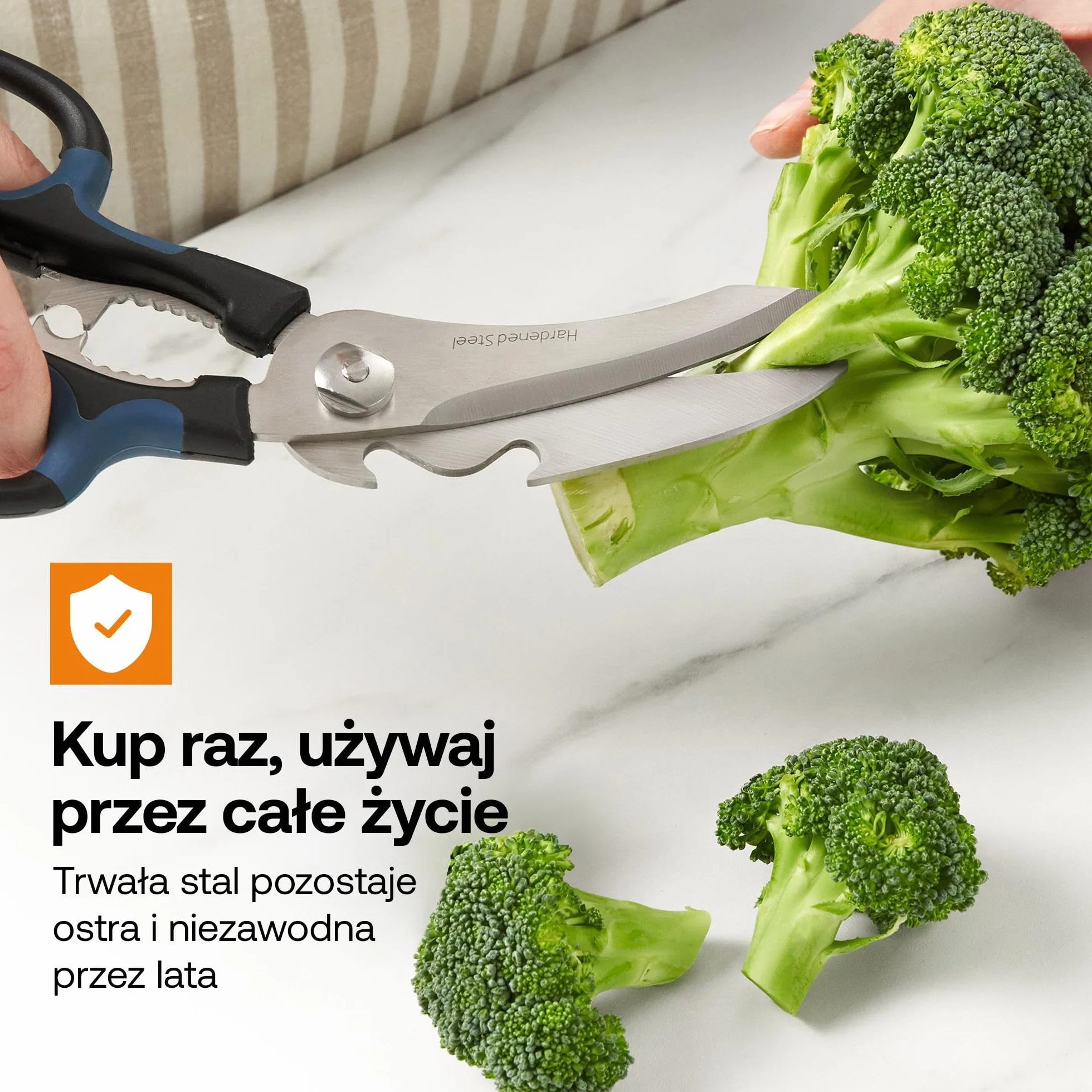 AnySharp Smart Nożyczki "Wytnij wszystko" - Wszechstronne Nożyczki
