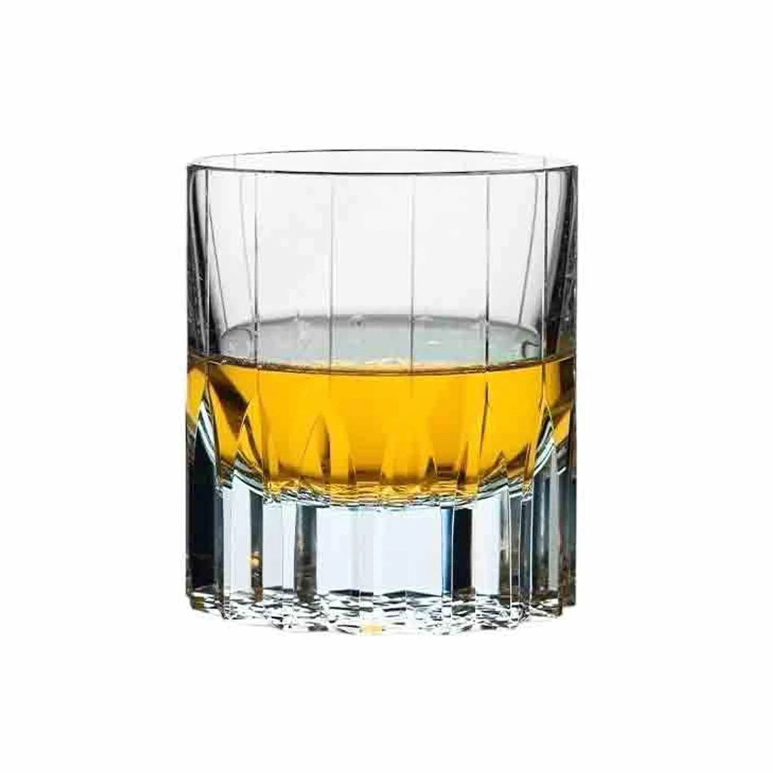 Codzienne napoje Kryształowe szklanki do whisky, 8, uncji, rzeźbione, ciężkie, staromodne bourbona Szklanki do wody