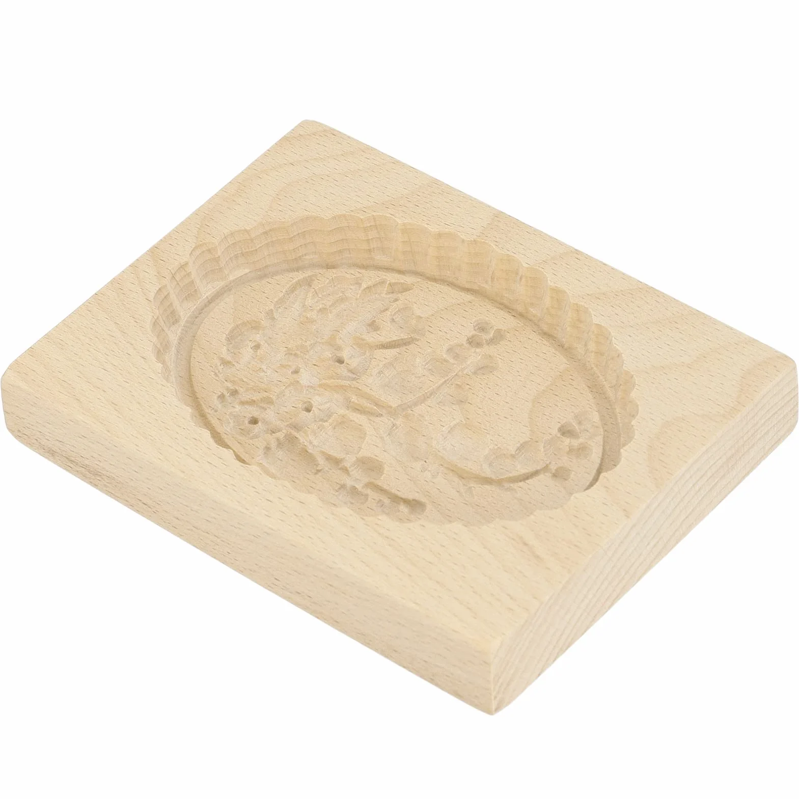 Foremki do ciastek, Drewniane foremki do ciastek, herbatniki, drewniane ciasteczka Drewniane ciasteczka Łatwe uwalnianie Wielokrotnego użytku Zmywalne rzeźbione pieczątki do ciastek dla domu