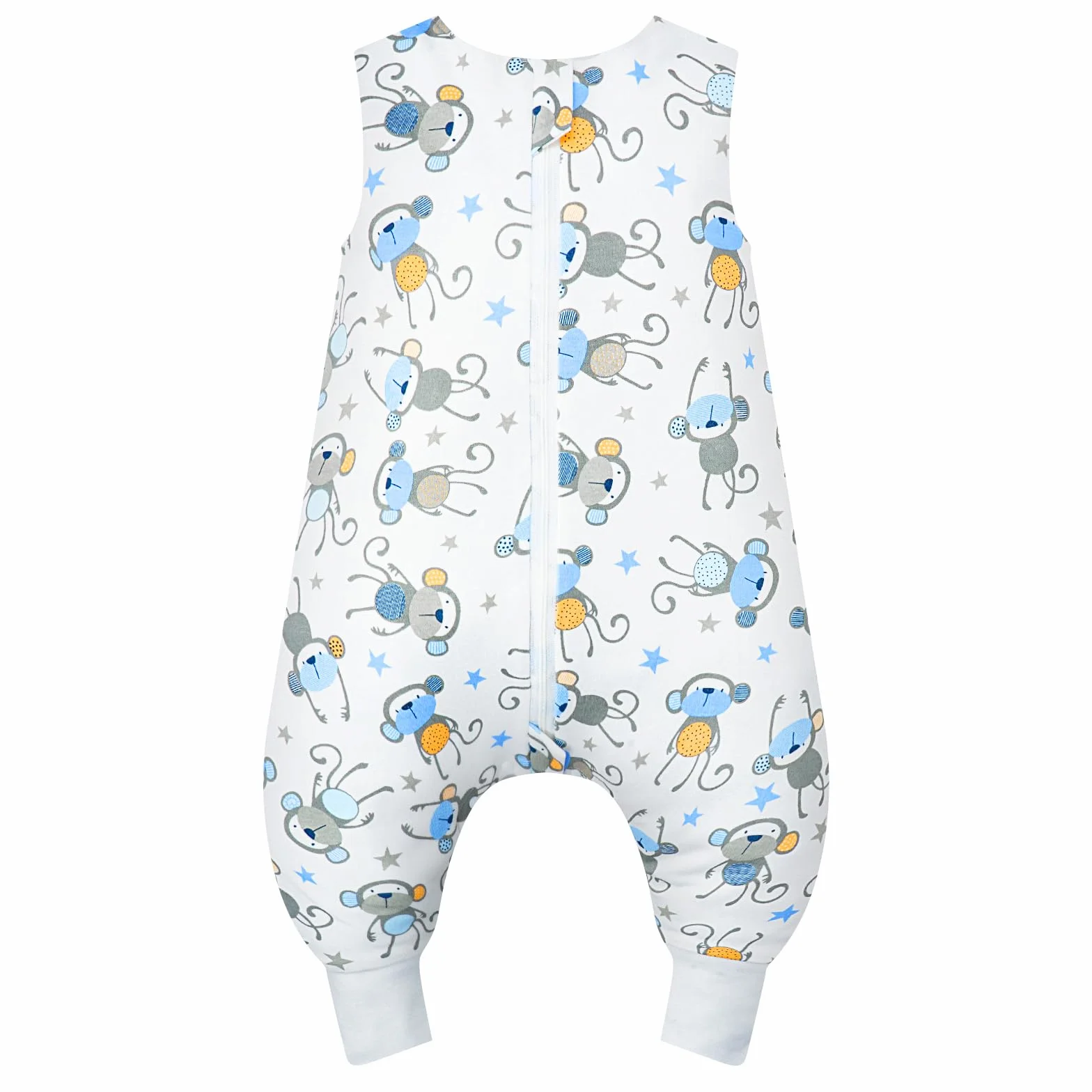 WYTbaby Śpiwór z nogawkami 1.0 Tog ze 100% bawełny – miękki całoroczny śpiwór dla niemowląt – bez rękawów – idealny do spania i ciepła – idealny dla chłopców i dziewczynek