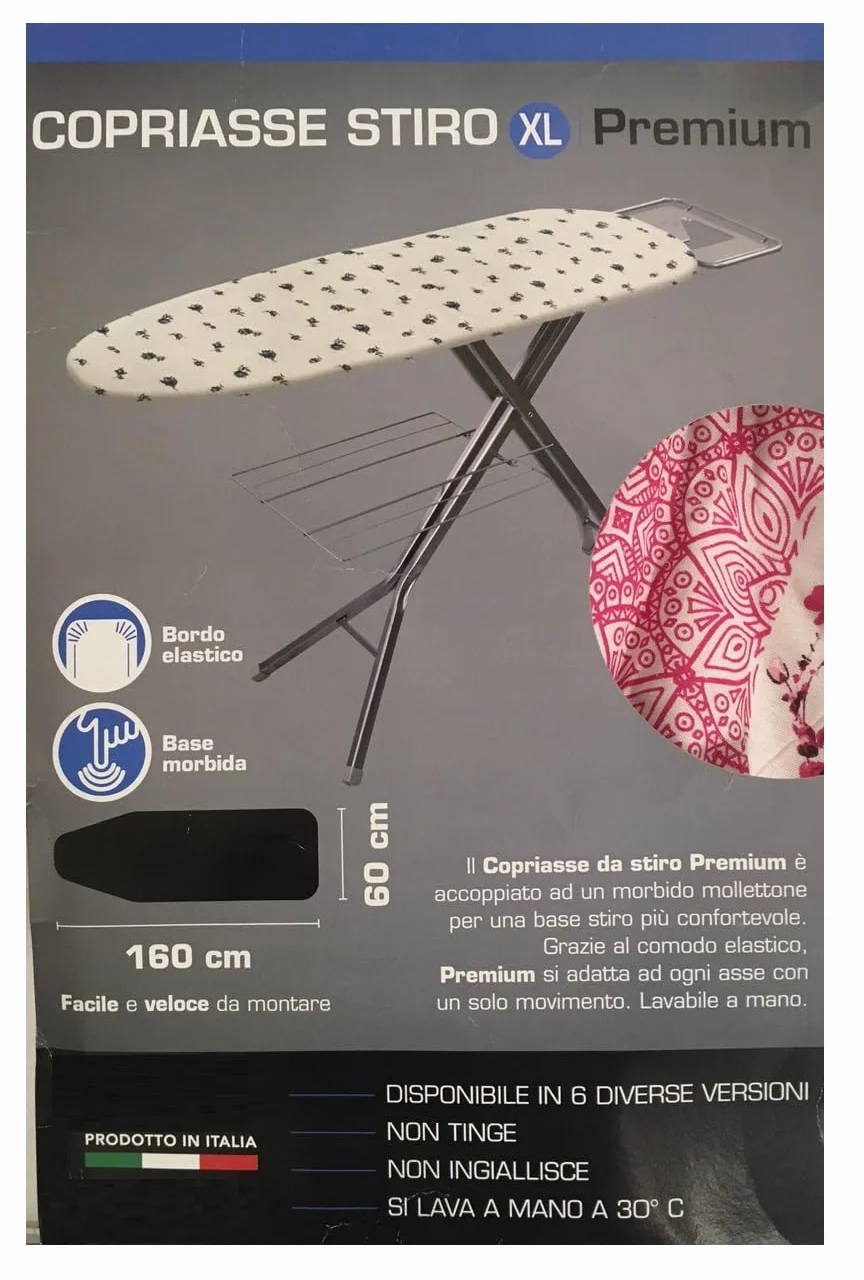 Pokrowiec na deskę do prasowania 160x60 XXL Uniwersalny Premium do żelazka parowego