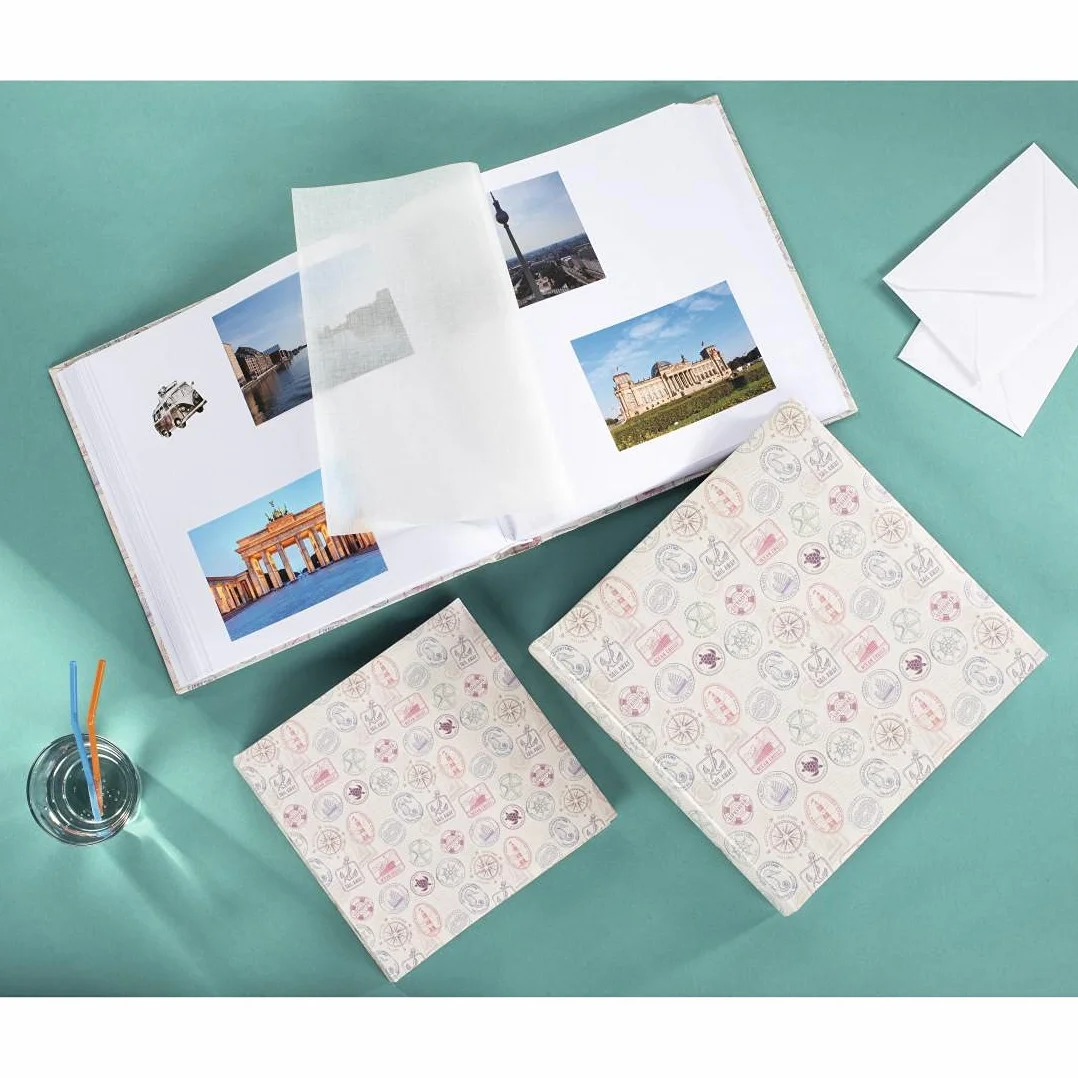 Hama Album Jumbo Stamps, 30 x 30 cm, 100 Strony, Max: 400 Zdjęcia 10 x 15 cm, Standardowy, Wielobarwny