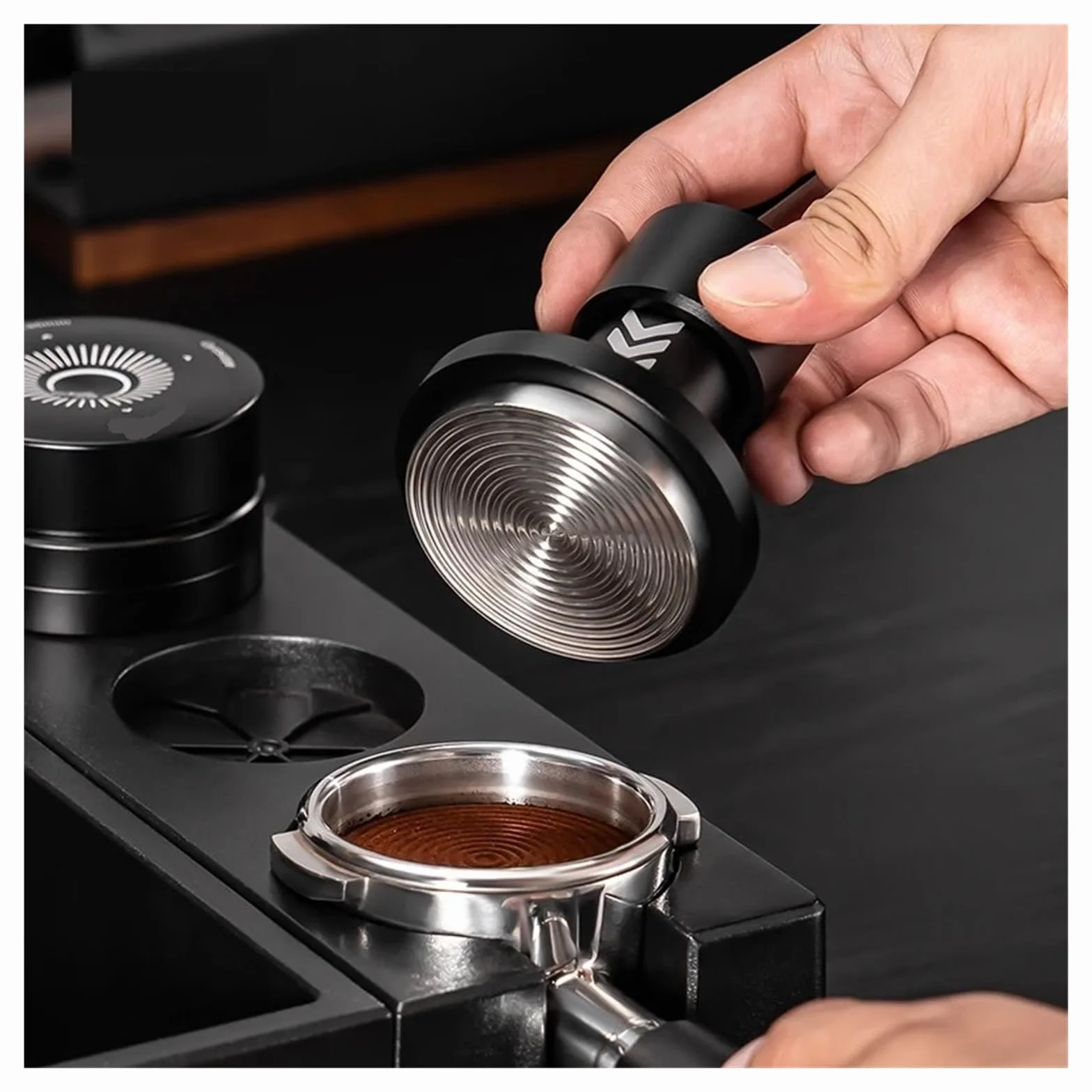 Ubijak Do Kawy 30 Funtów 51 M 58 Mm Ubijak Do Espresso O Stałym Ciśnieniu 54 Mm Kalibrowany Podwójna Sprężyna Kalibrowany - Kompatybilny Z IKAPE - Kompatybilny Z Breville(51mm)