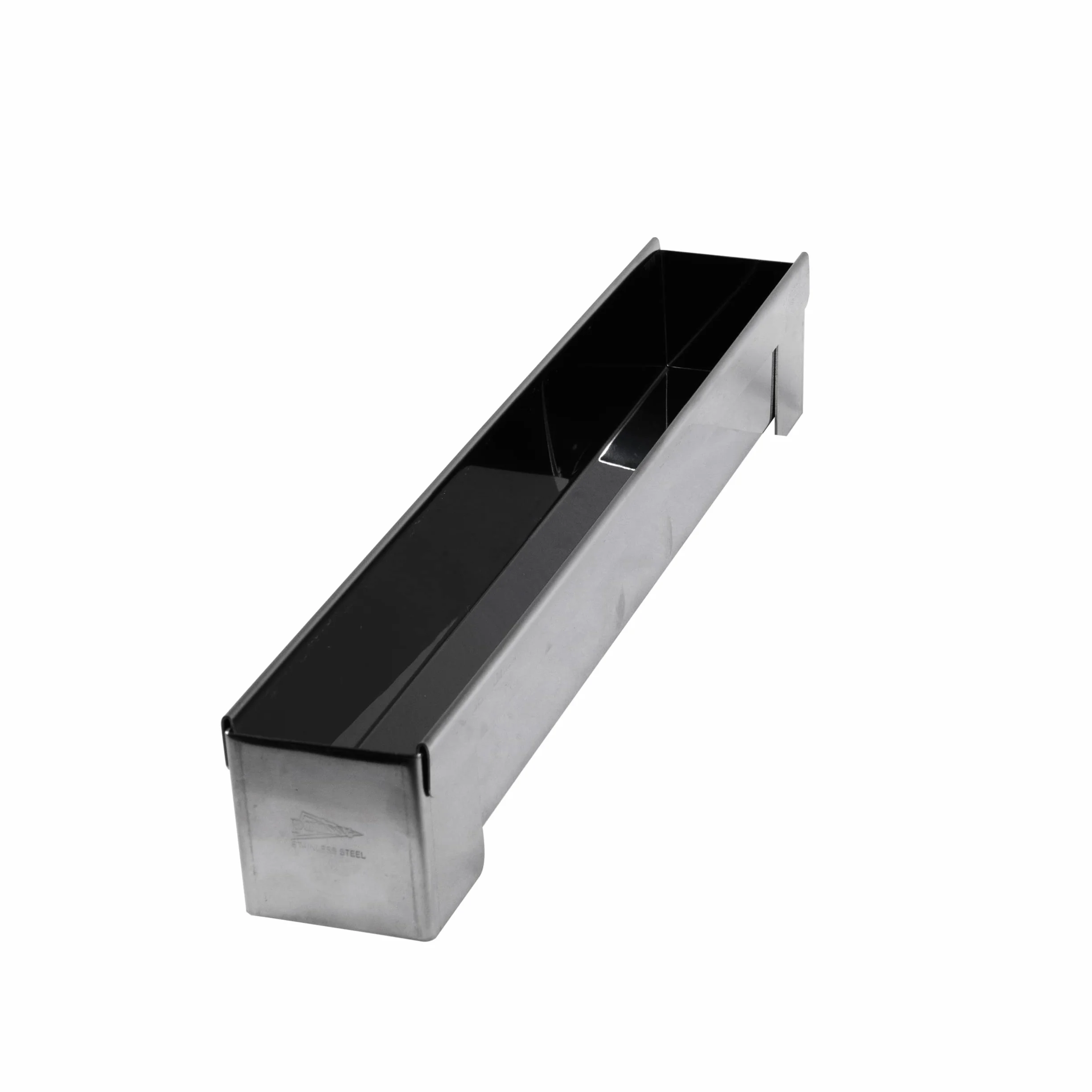 patisse 13923 - rynna na kłody bożonarodzeniowe kwadratowe foremki mini - stal nierdzewna - 30 x 4,5 x 4,5 x 4,5 x 4,5 cm