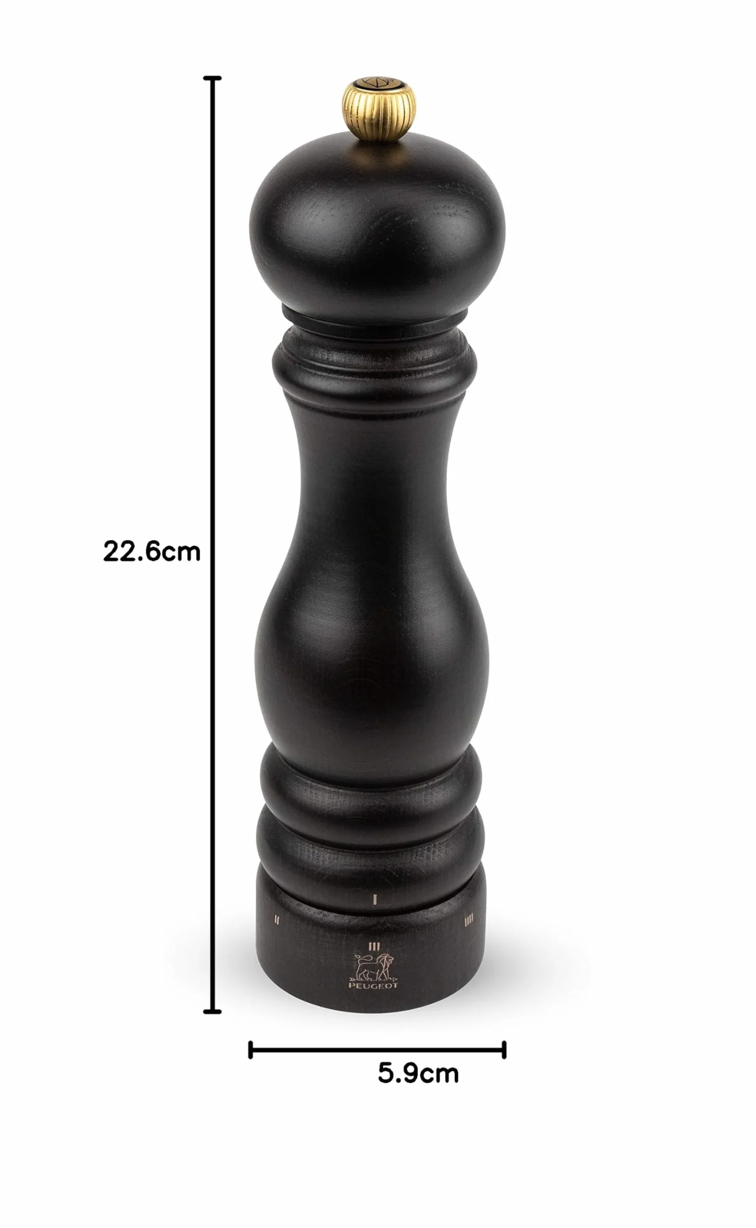 Peugeot Paris Młynek do Pieprzu, Brązowy, 22 cm