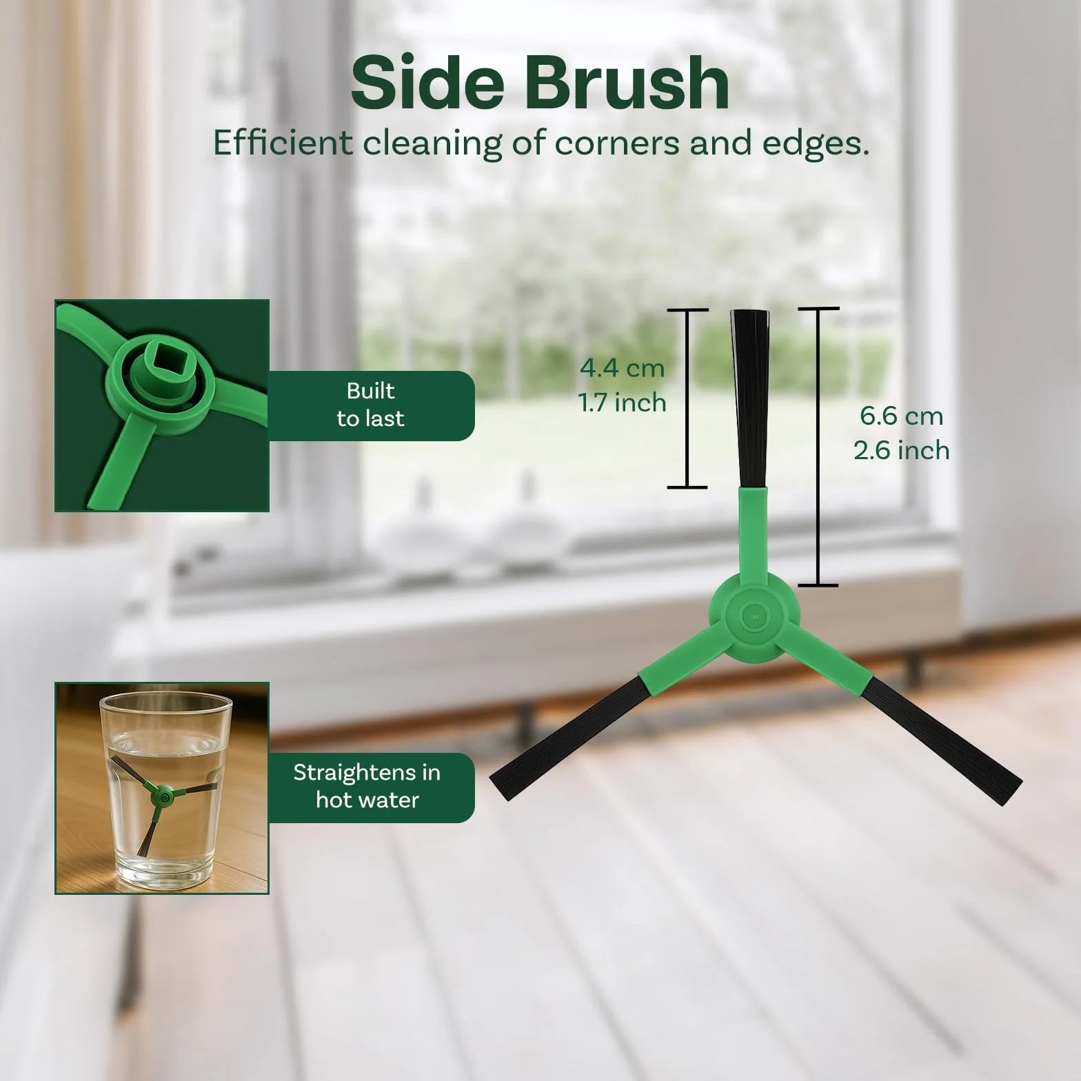 MMOBIEL Części Zamienne do iRobot Roomba Plus 505&405 Combo – 1 Szczotka Główna, 3 Filtry, 4 Szczotki Boczne, 4 Worki na Kurz, 4 Nakładki do Mopa
