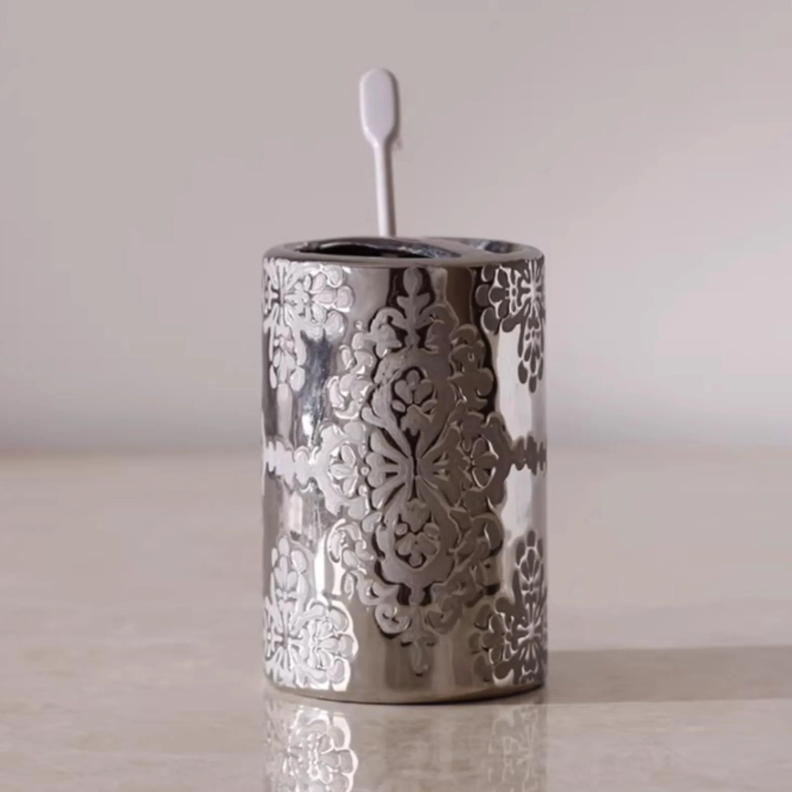 Uchwyt Na Szczoteczki Do Zębów Akcesoria Łazienka Ceramiczne Uchwyty Na Szczoteczki Do Zębów Organizer Blat Łazienkowy