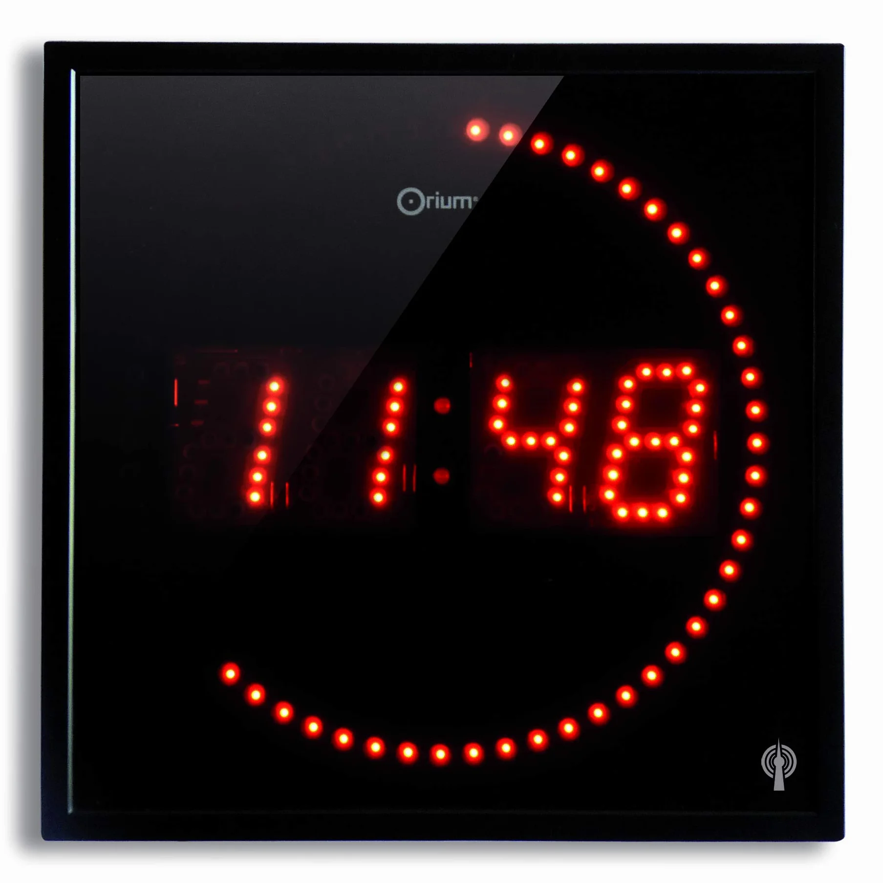 Zegar LED sterowany radiowo