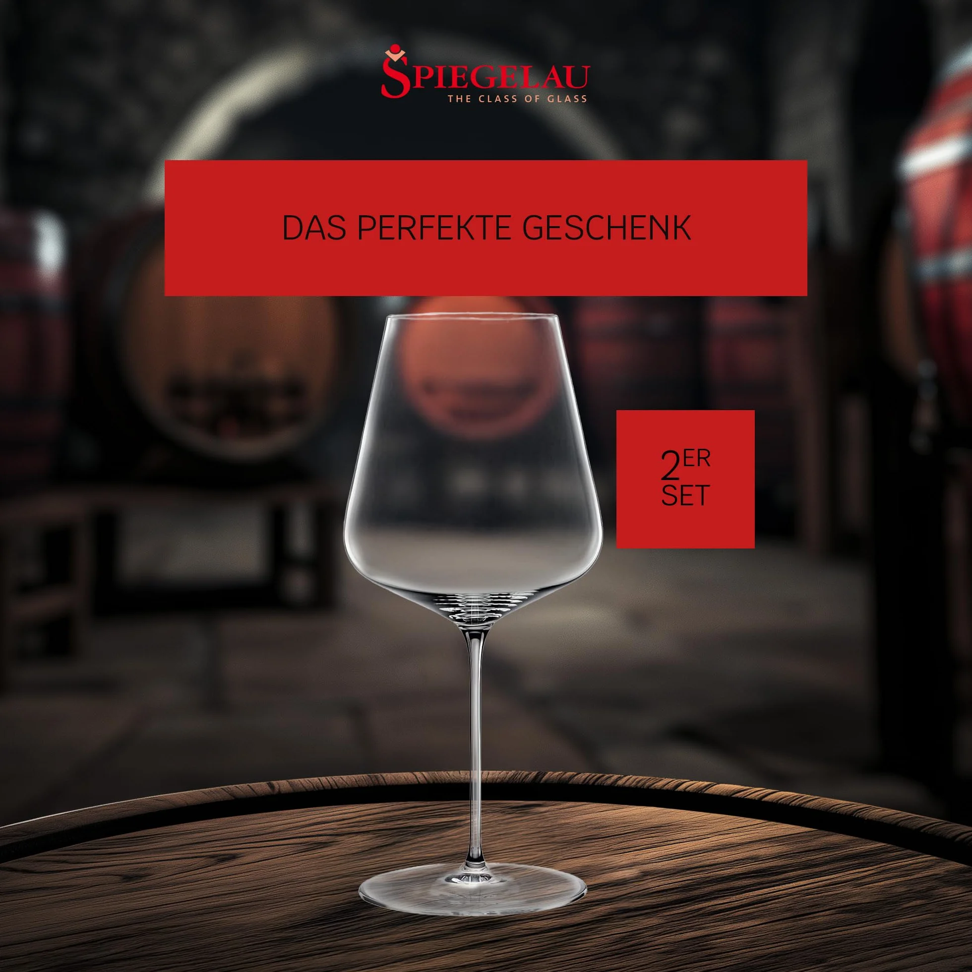 Spiegelau Definition Bordeaux kieliszki do wina kryształ 740 ml zestaw 2 sztuk