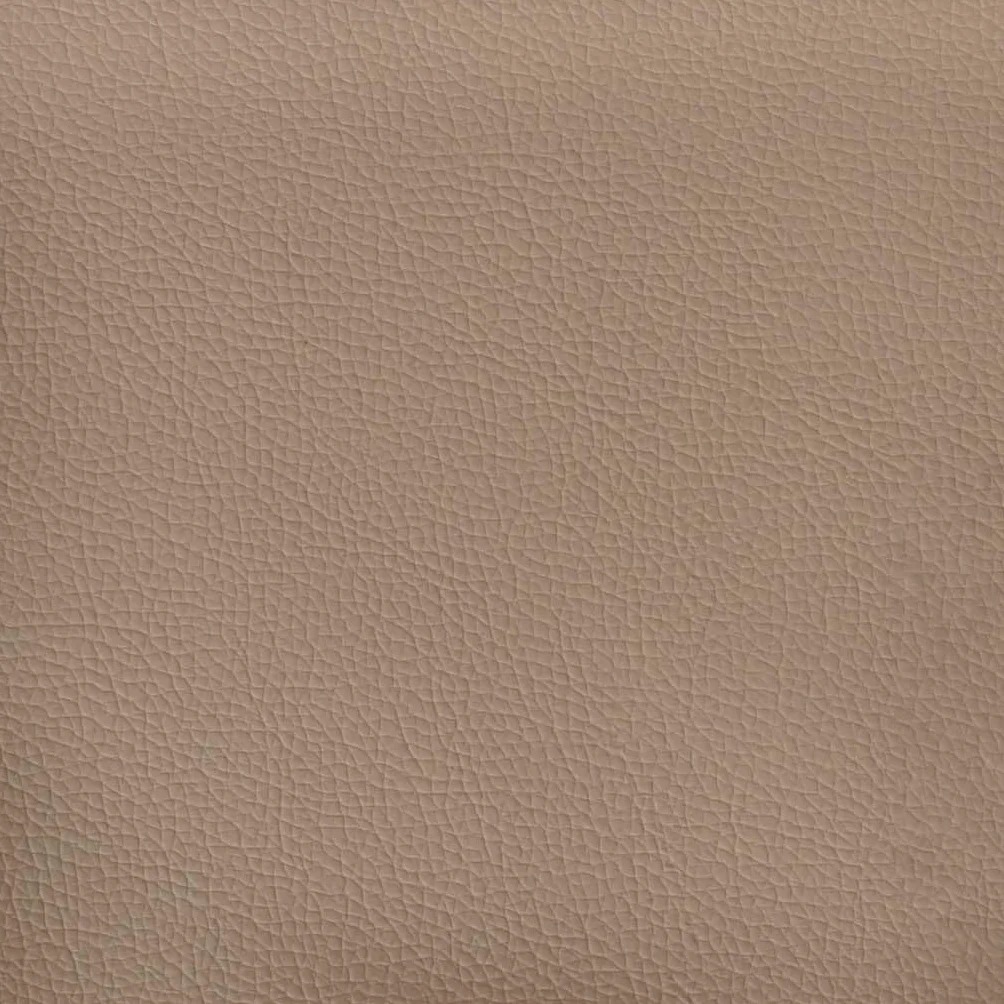 Fotel relaksacyjny z podnóżkiem, kolor brązowy cappuccino, sztuczna skóra, regulowany, obrotowy, z podłokietnikami, ergonomiczny, do salonu, sypialni, biura, relaksu, czytania, oglądania
