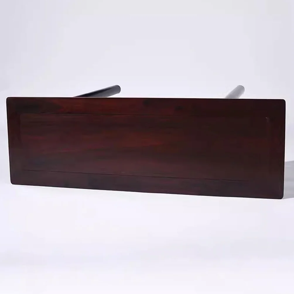 EDWAL Stół do medytacji Stół konsolowy z litego drewna, Chiński stół posąg Buddy, Etui na kadzidełka, Ozdoba Stół ekspozycyjny (rozmiar: 119 cm) Stół ołtarzowy