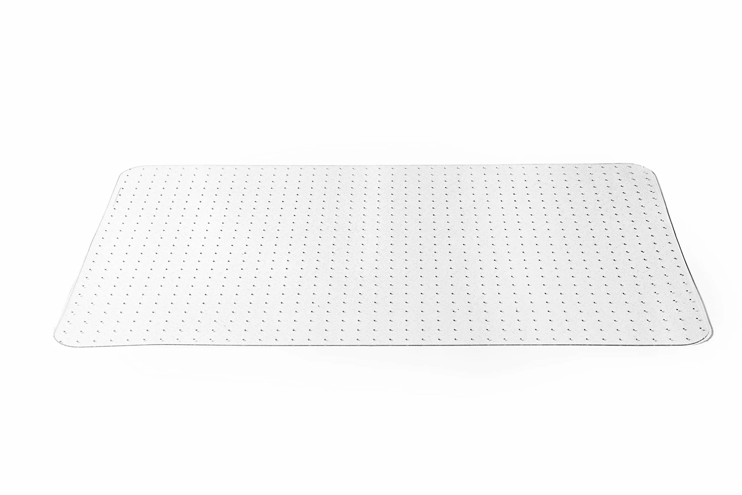 KAISER plastic® Mata ochronna, wyprodukowana w Niemczech, do wykładzin dywanowych, 115 x 135 cm, z poliwęglanu