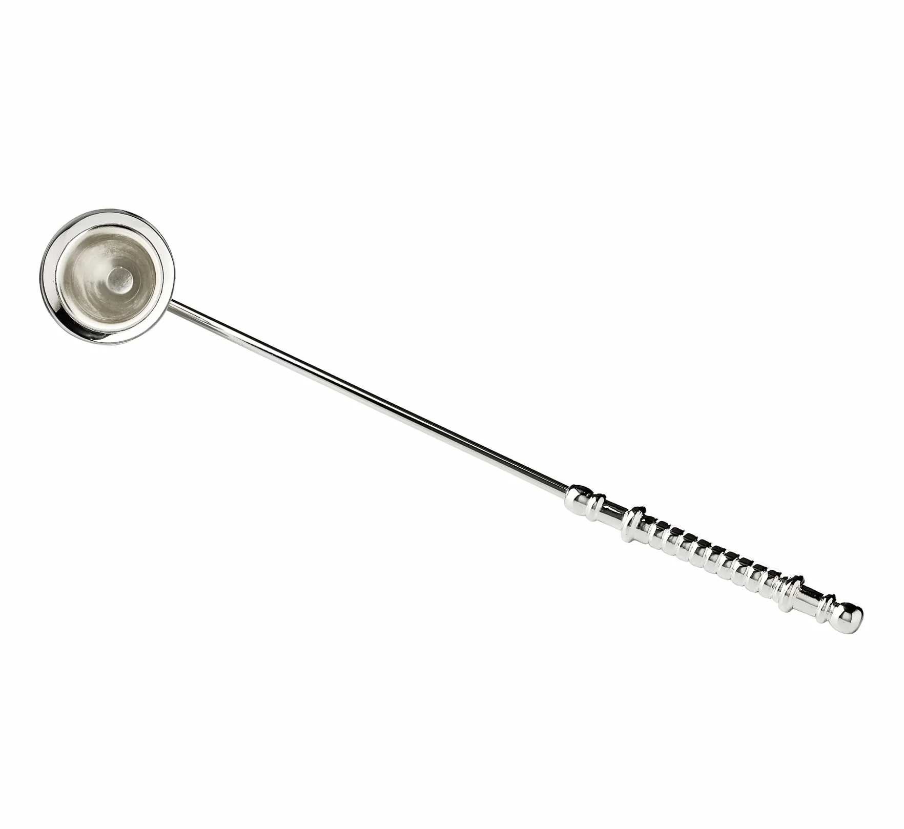 EDZARD Gaśnica do świec Swing, posrebrzana, zabezpieczona przed matowieniem, długość 26 cm