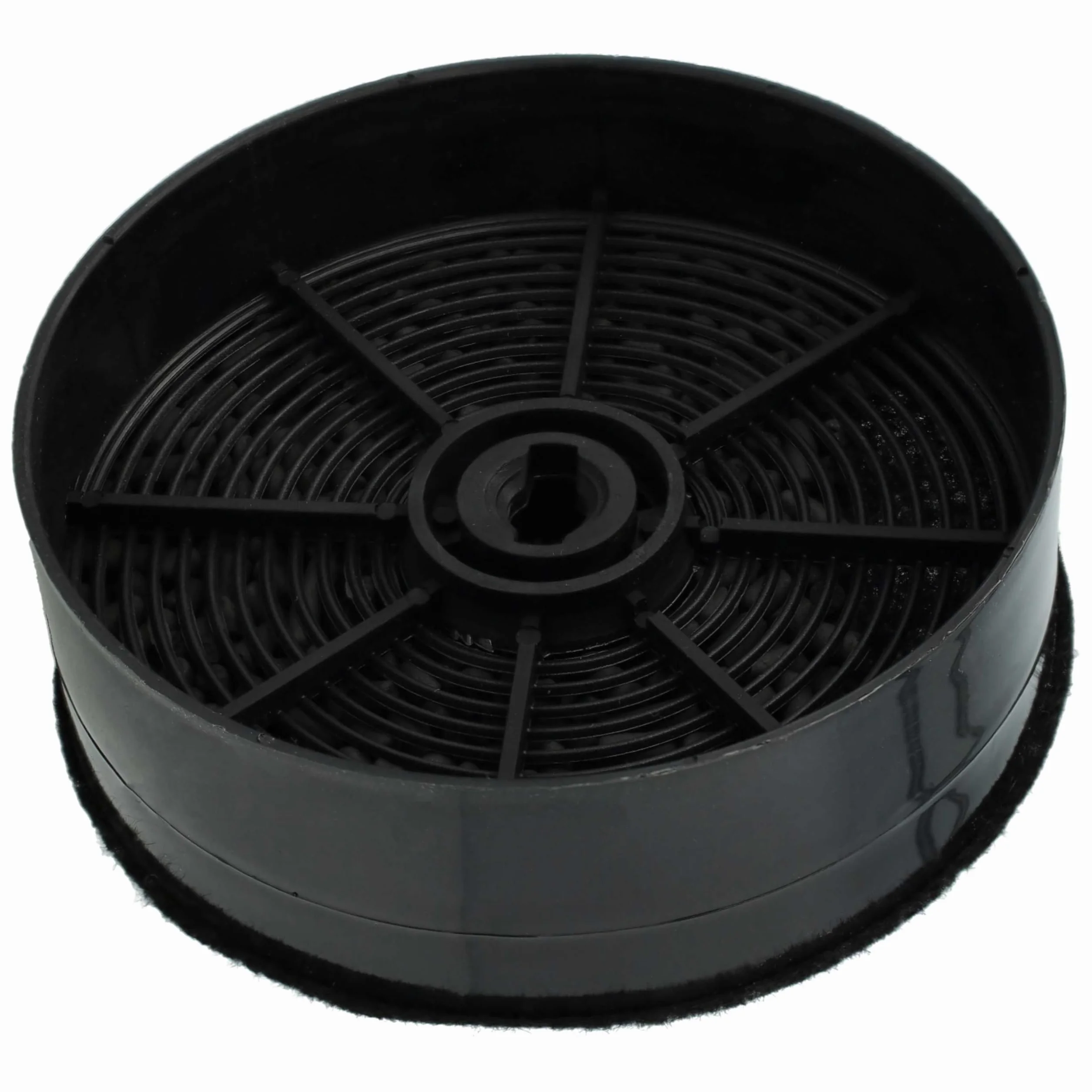 vhbw 4 x filtr z węglem aktywnym zamiennik do Küppersbusch 61801346 do okapu kuchennego - 12,4 cm