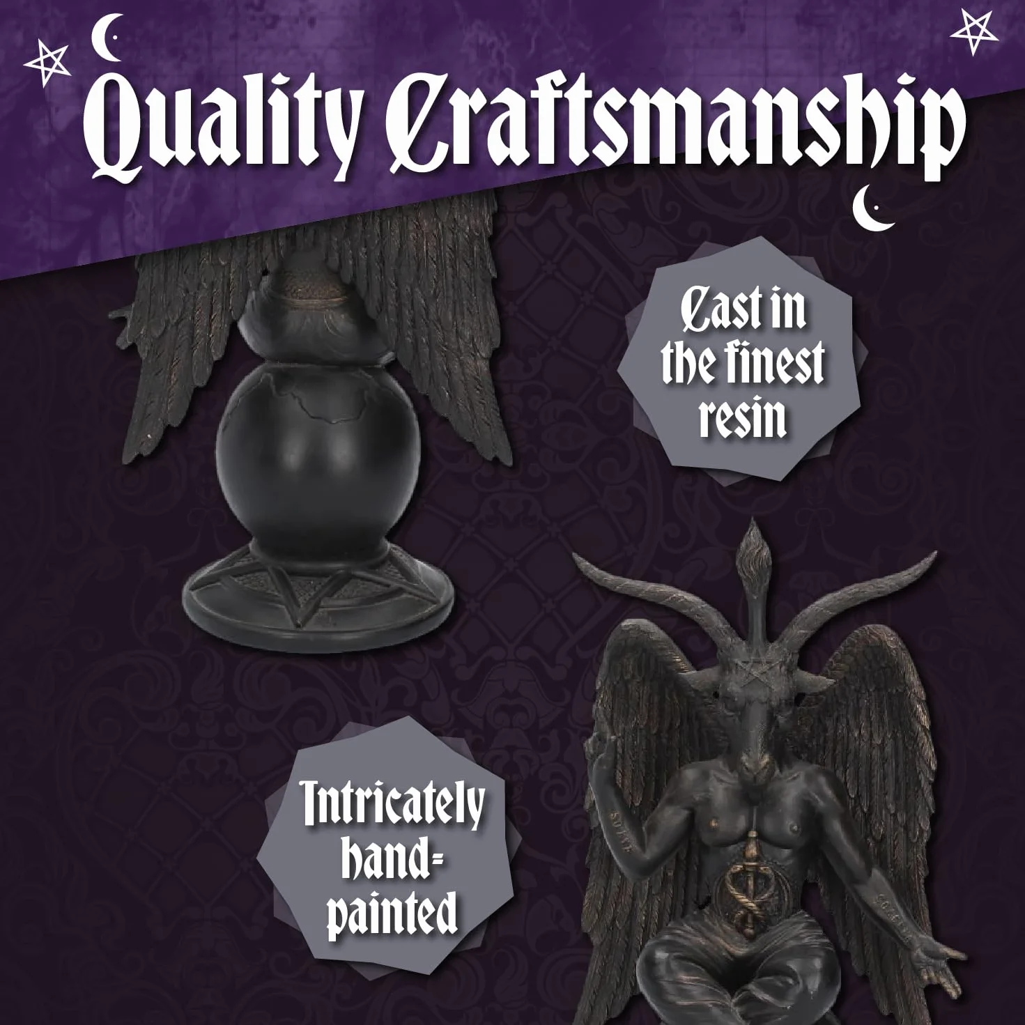 Nemesis Now Baphomet Figurka, Brązowy, 25 cm