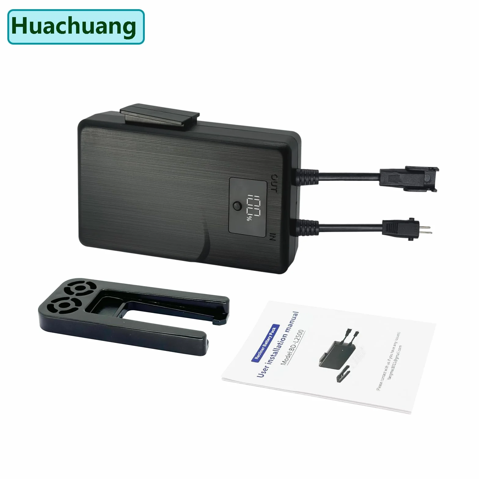 Zestaw akumulatorów 2500 mAh, Power Recliner sofa z baterią, fotel podnośnikowy, 2-pinowy, Limoss, Okin, Lazboy.
