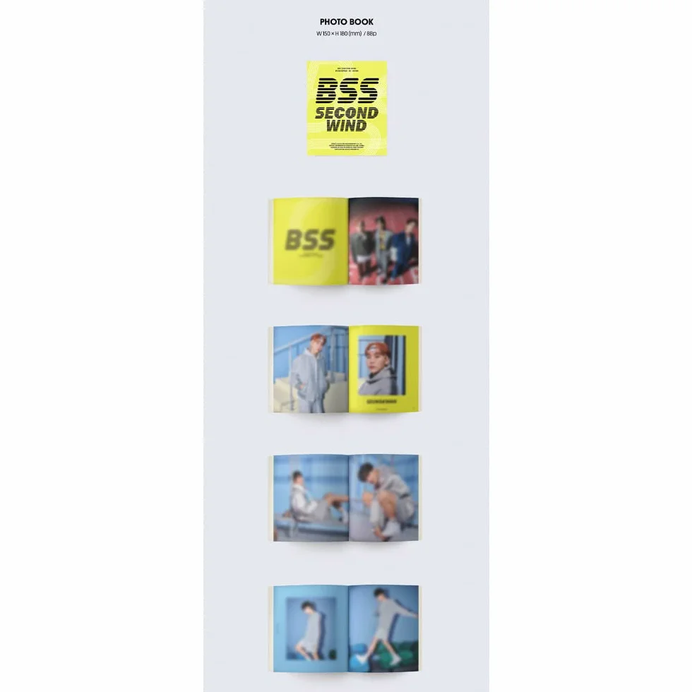 BSS SEVENTEEN - 1. pojedynczy album SECOND WIND (wersja specjalna)