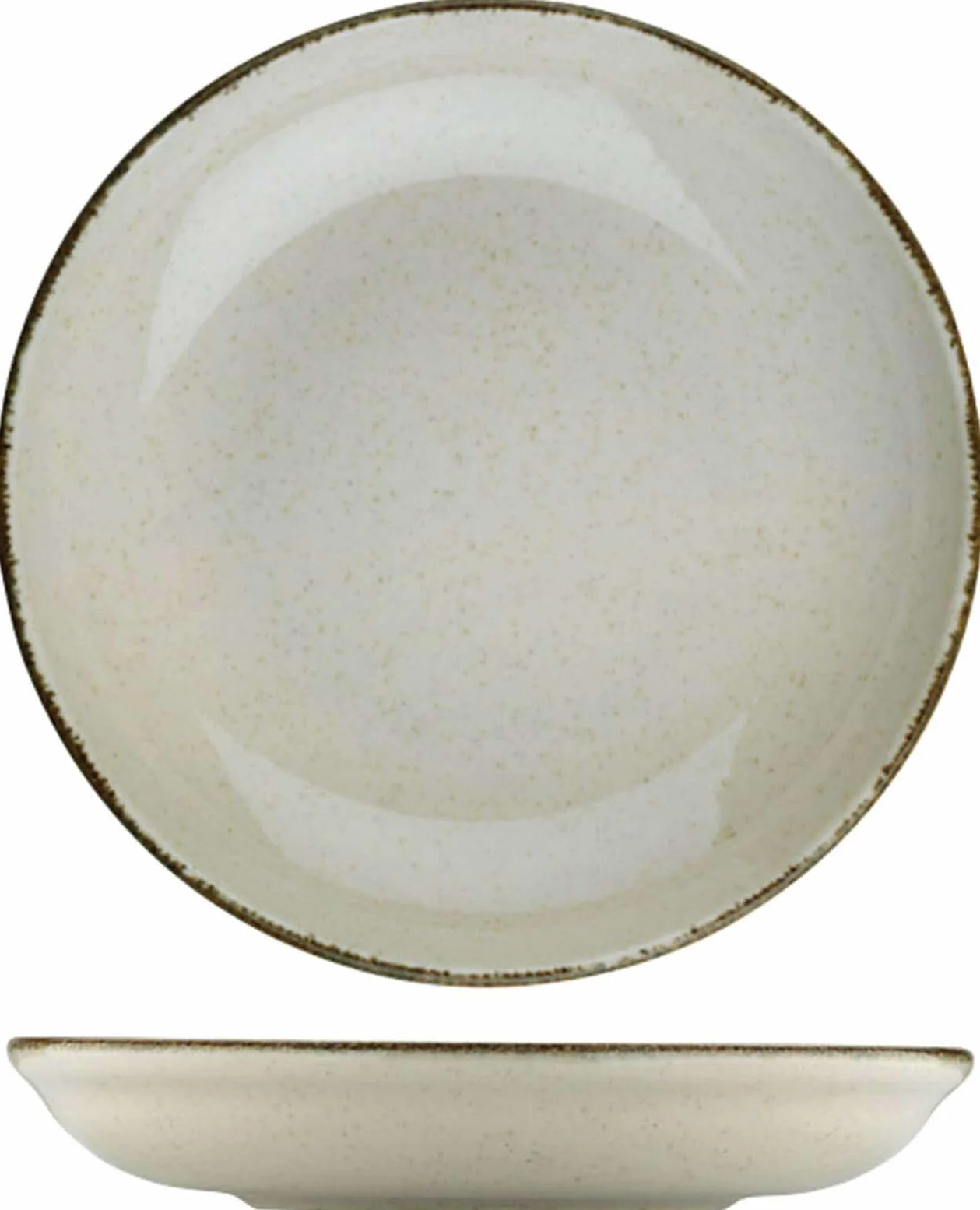 Zestaw obiadowy z cynamonu, 24 sztuki, 100% porcelana, w zestawie talerze serwisowe, miski i talerze deserowe, bezpieczne mycie w zmywarce i mikrofali, eleganckie i trwałe wzornictwo