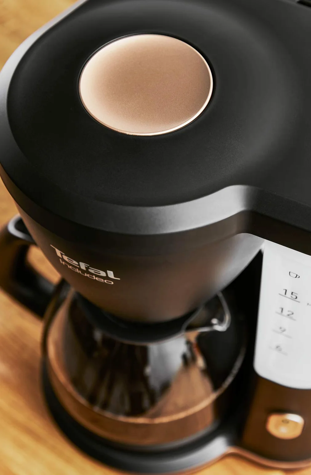 Tefal Ekspres do Kawy, Czarny, 1000 W