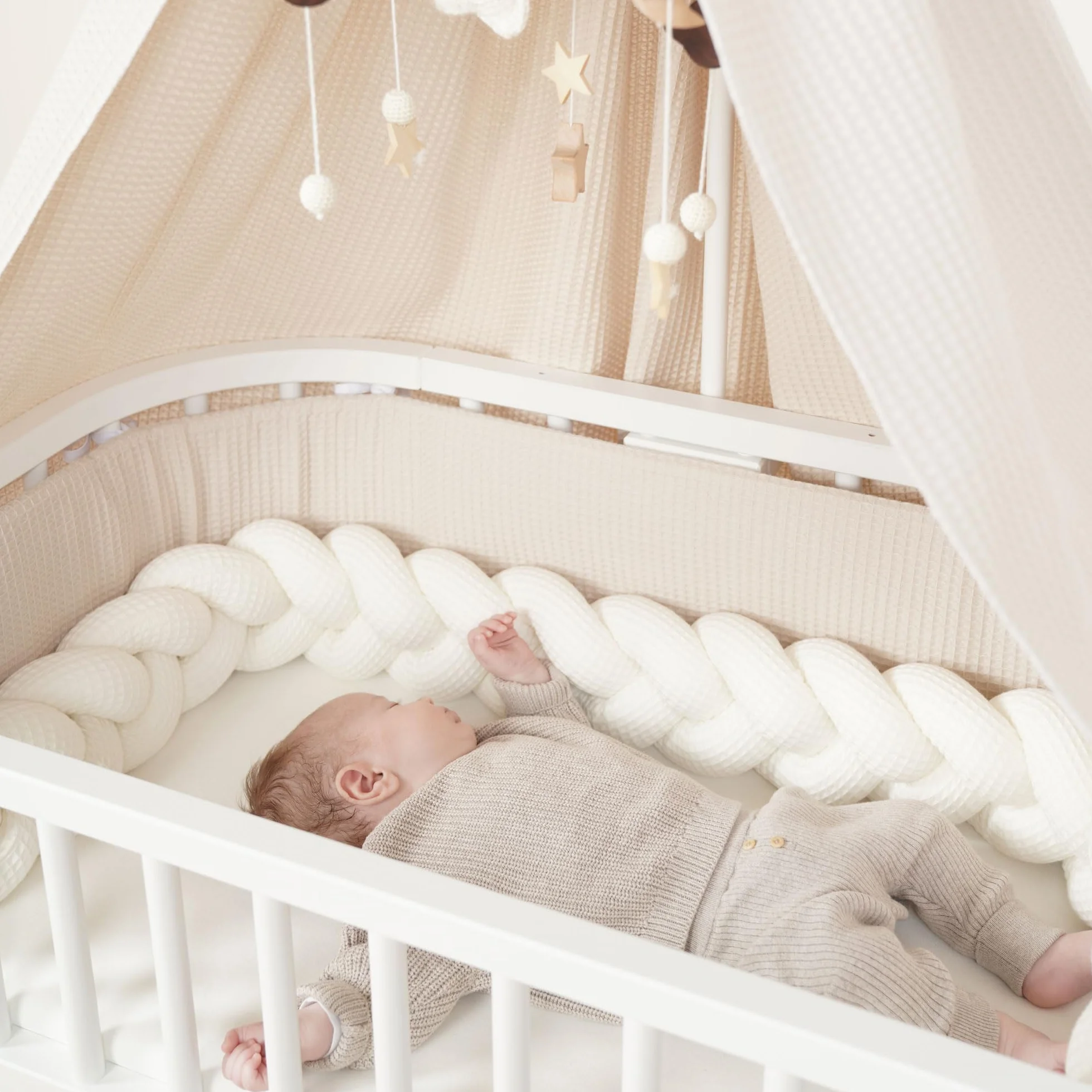 babybay Łóżko pomocnicze materac MediTex Wave pasuje do modeli Comfort i Boxspring Comfort