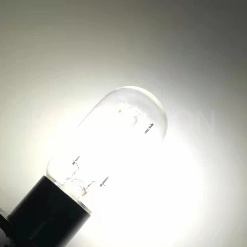 Ruiandsion Żarówka mikrofalowa Z187 Podstawa 240V 2A 25W Lampa LED Kuchenka mikrofalowa Uniwersalna lampa gruszkowa, biała