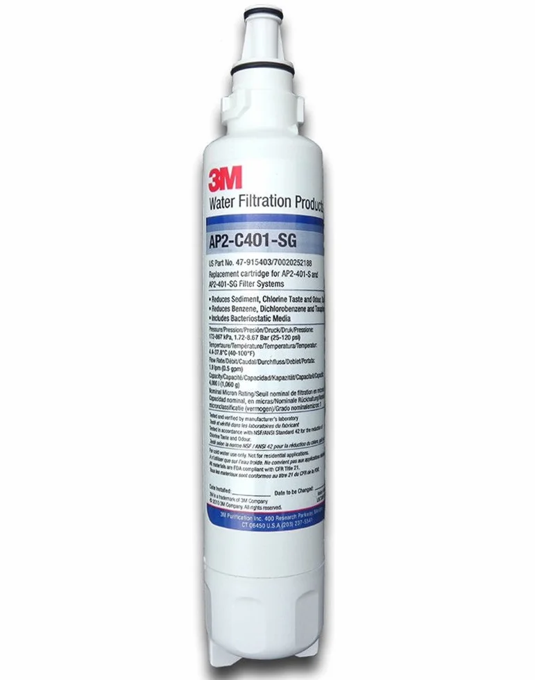 Lincat - Oryginalne zapasowe filtry do wody 3M AP2-C401SG do podgrzewacza wody Lincat EB3F, 4 sztuki