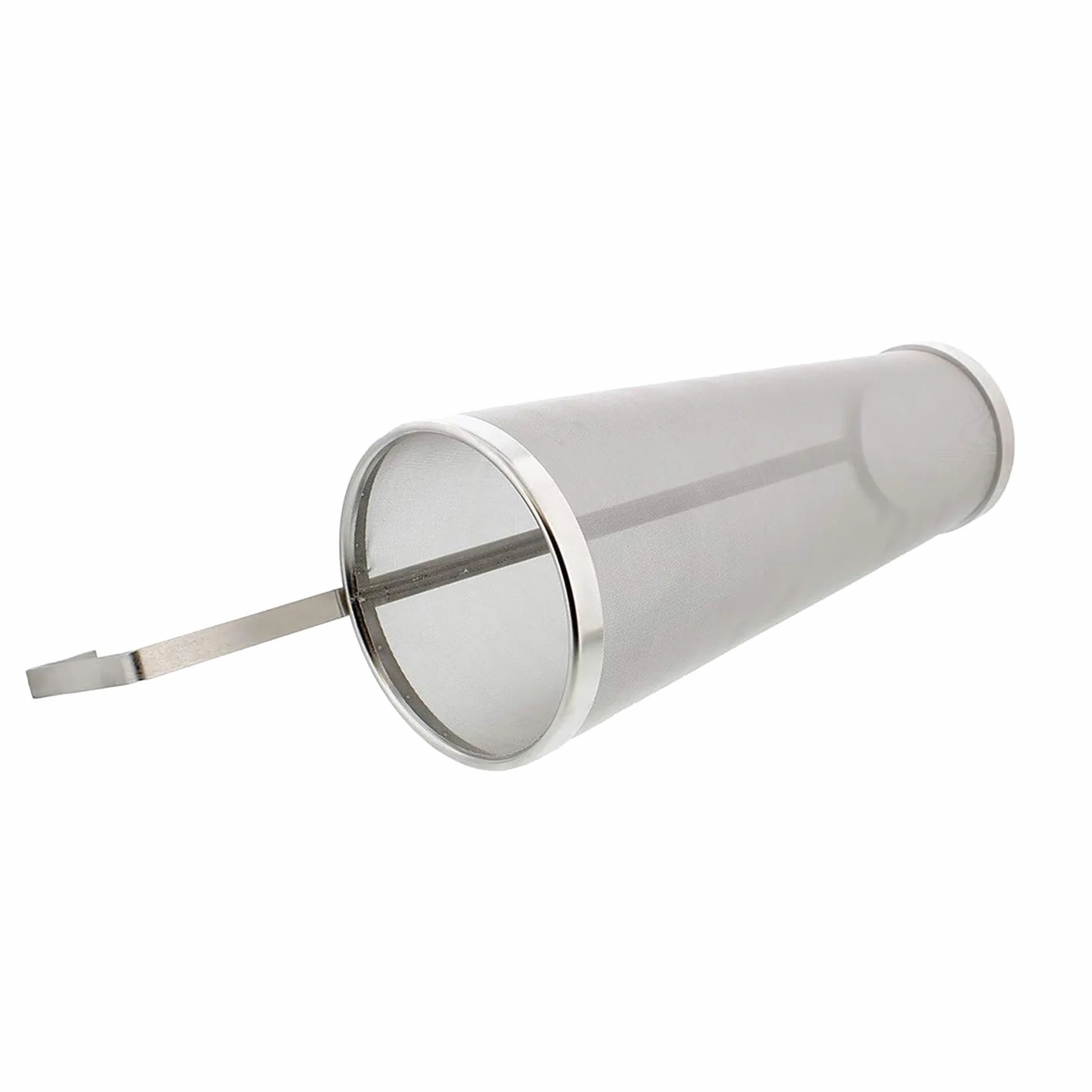 Stal nierdzewna hop pająk beczka piwa suchy zbiornik filtrujący sitko 300 mikronów siatka do domowego warzenia piwa czajnik kegging sprzęt (13 x 40 cm)