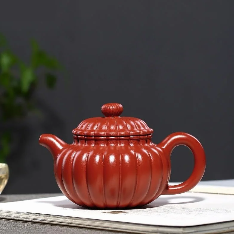 Ceramiczny czajniczek fioletowy 300ml Retro czajniczek domowy chiński czajniczek zestaw do herbaty herbata liściasta zaparzacz do herbaty