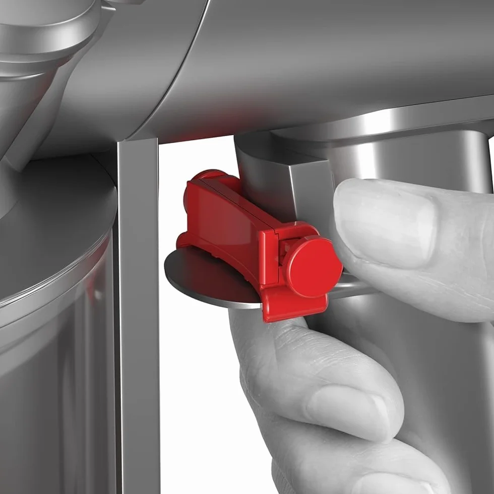 2Sztuki Blokada spustu dla odkurzacza Dyson, blokada przycisku zasilania, uchwyt przełącznika dla Dyson V15 V11 V10 V8 V7 V6 Absolute/Animal/Motorhead Vacuum Cleaner, nie trzeba trzymać wciśniętego przycisku (nie dla Outsize)