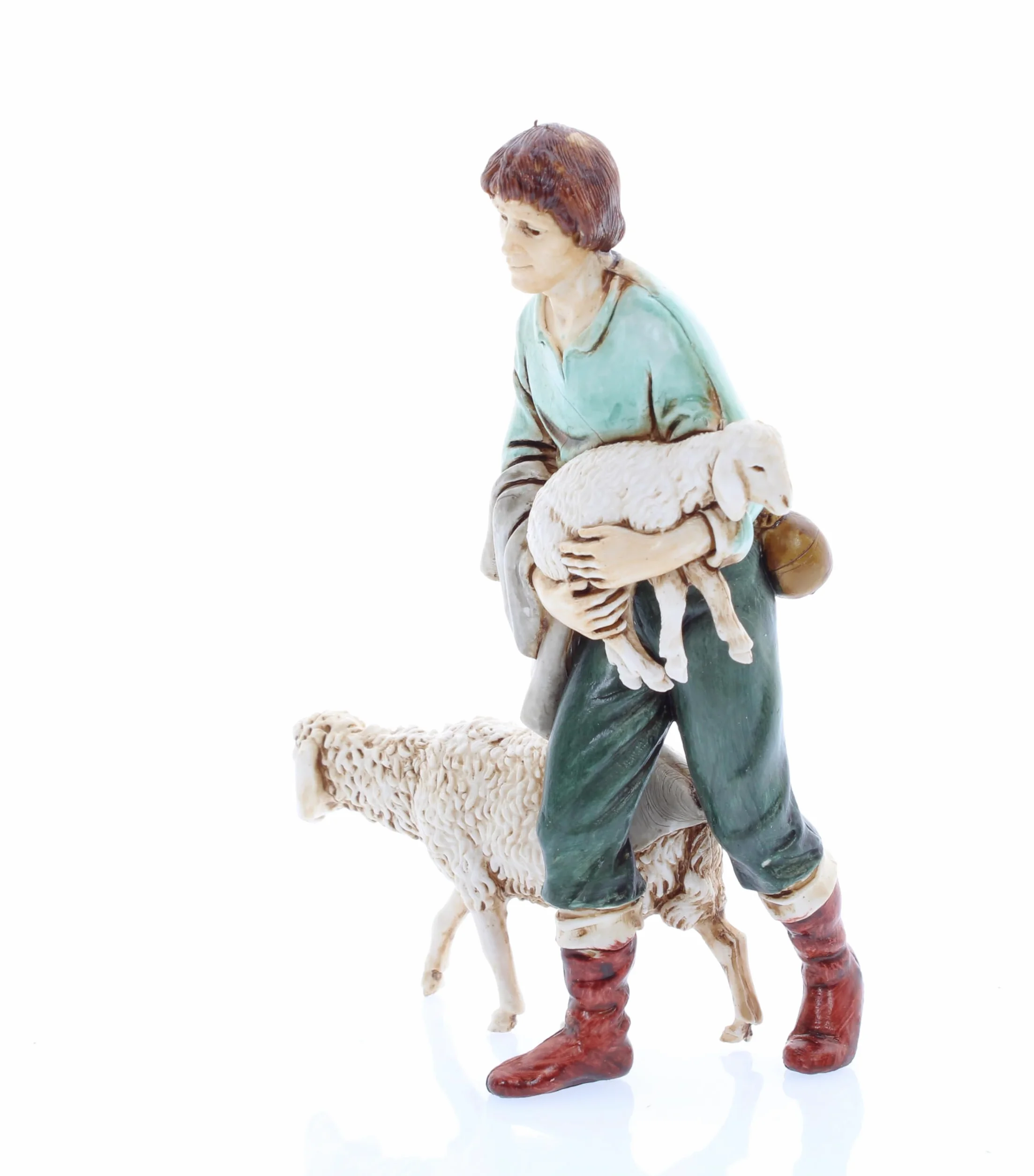 Moranduzzo Owczarek z Jagnięciną i Owcami, Wielobarwny, 11 cm