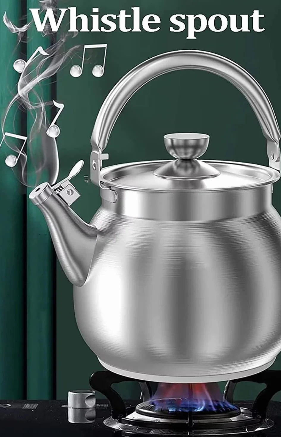 Czajnik z Gwizdkiem 5,5 l czajnik z gwizdkiem o dużej pojemności kuchenka gazowa ze stali nierdzewnej kuchenka indukcyjna gwizdek czajnik do herbaty dzbanek do herbaty Gwizdanie Czajnik Czajnik Kuchen