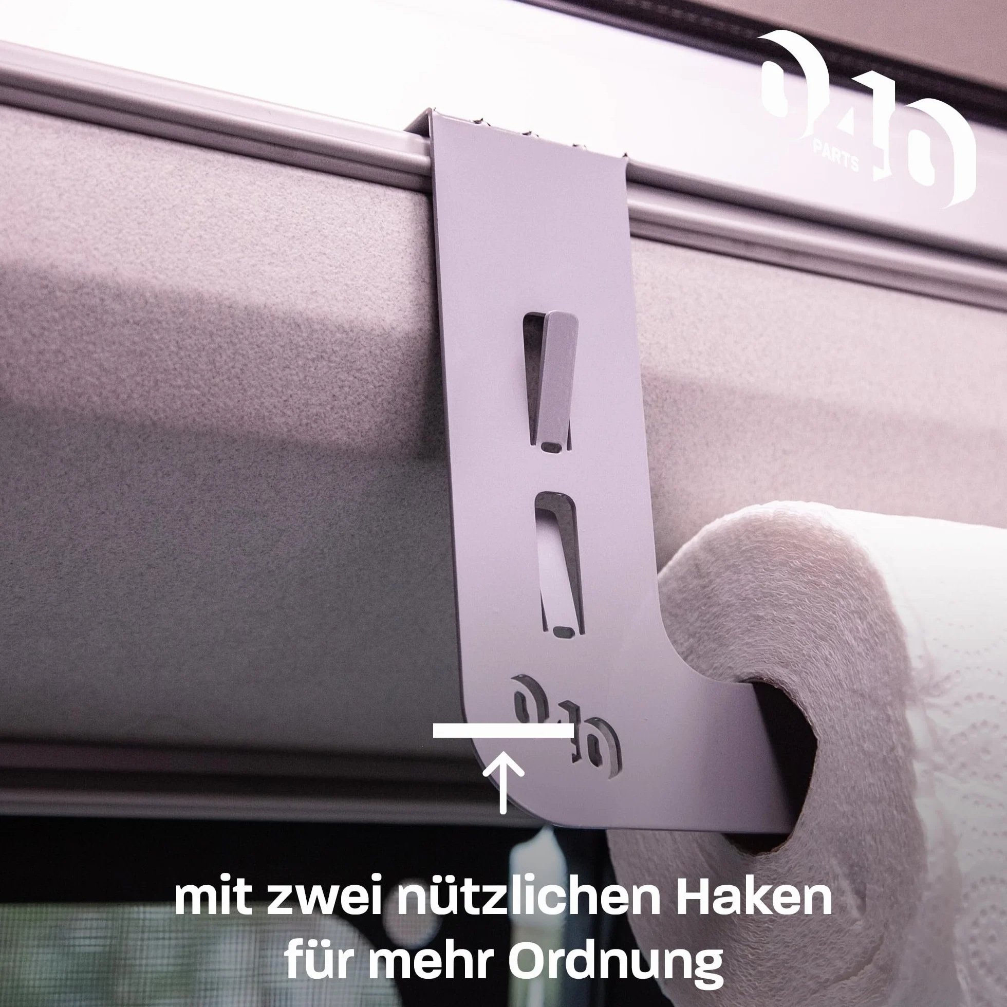 Praktyczny uchwyt na papier toaletowy do kuchni dla VW T5 T6 T6.1 California wersja wzmocniona