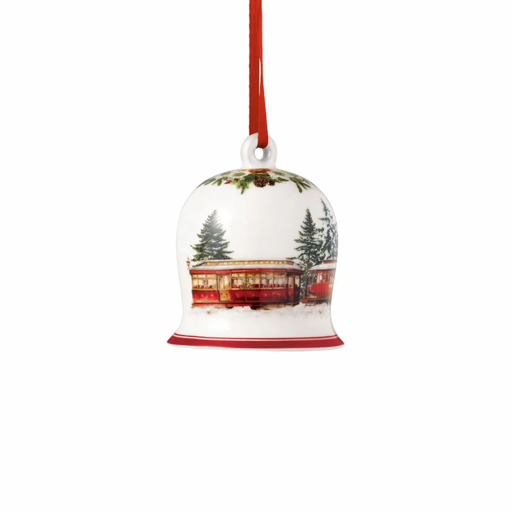 Villeroy & Boch Annual Christmas Edition dzwonek 2025 porcelana Premium ozdoba świąteczna