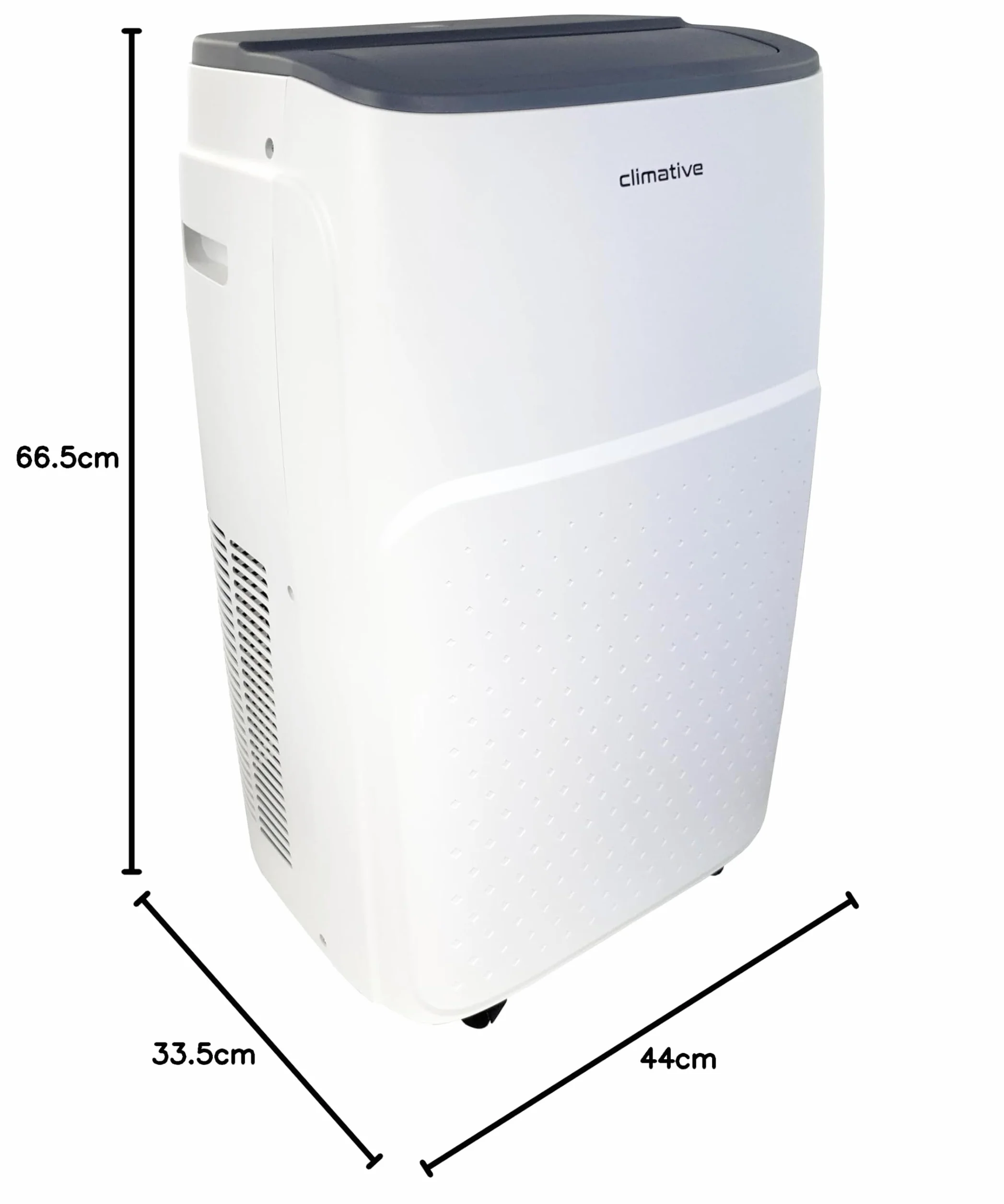 Climative AC41-S JET WiFi Klimatyzator przenośny 4,1 kW BTU 14000 41 m² 3w1 Osuszanie Wentylacja